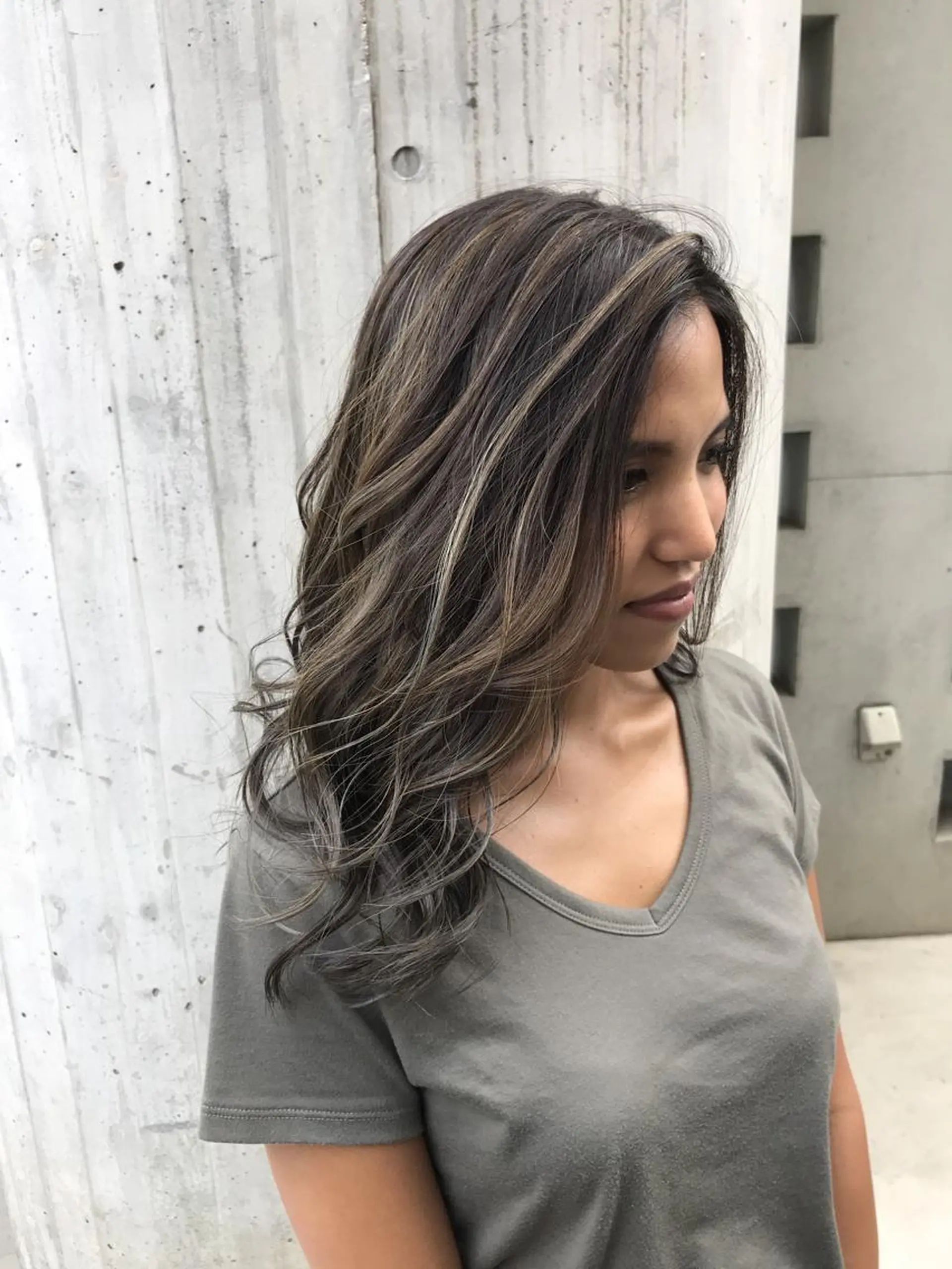 ミディアム カラー Leverage所属・【店長】外国人風 メンズヘア尾上雄輝のヘアスタイル