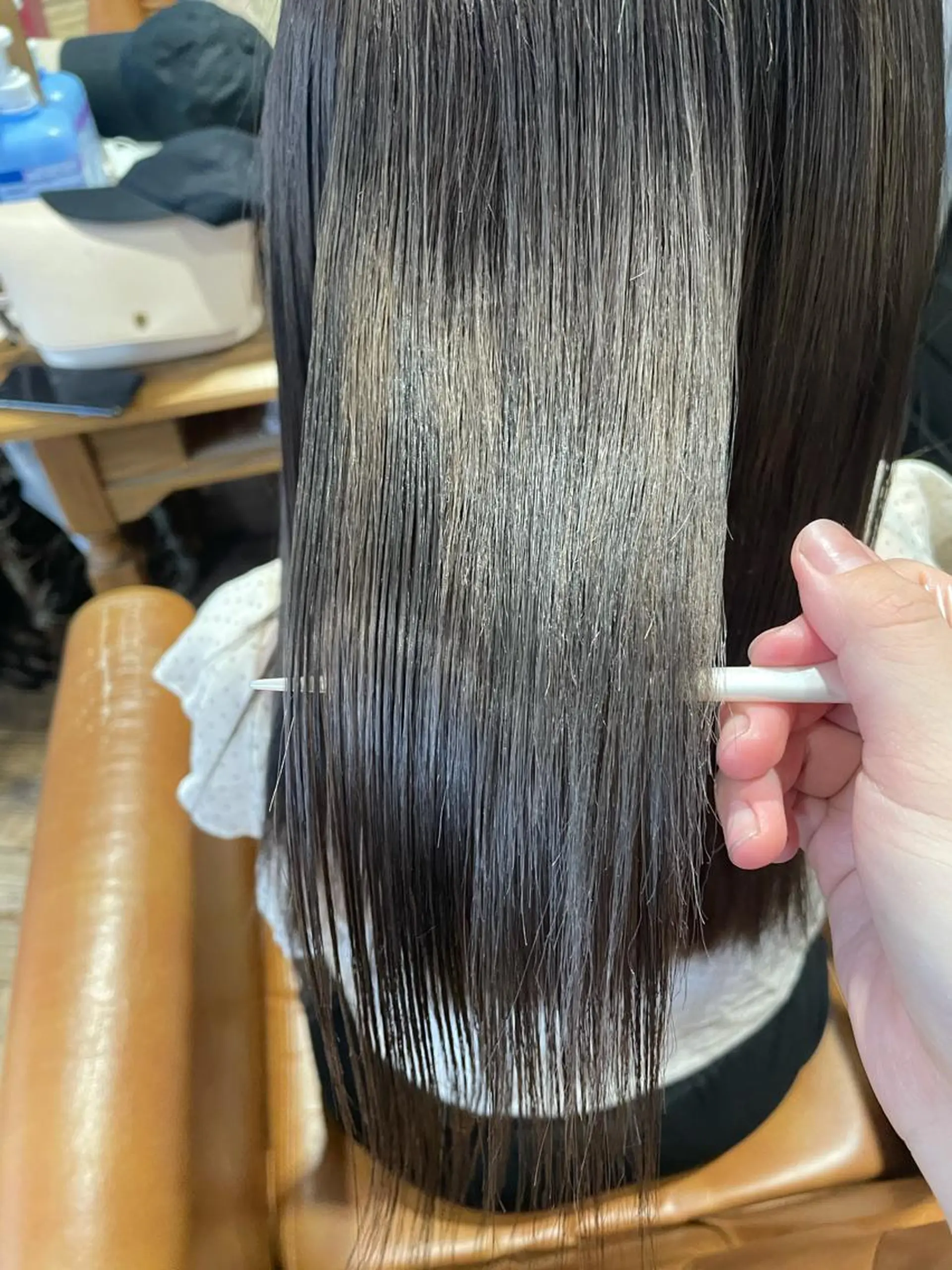 ロング パーマ La  SHE's 天王寺店所属・マルヤマ リナのマツエク・マツパデザイン