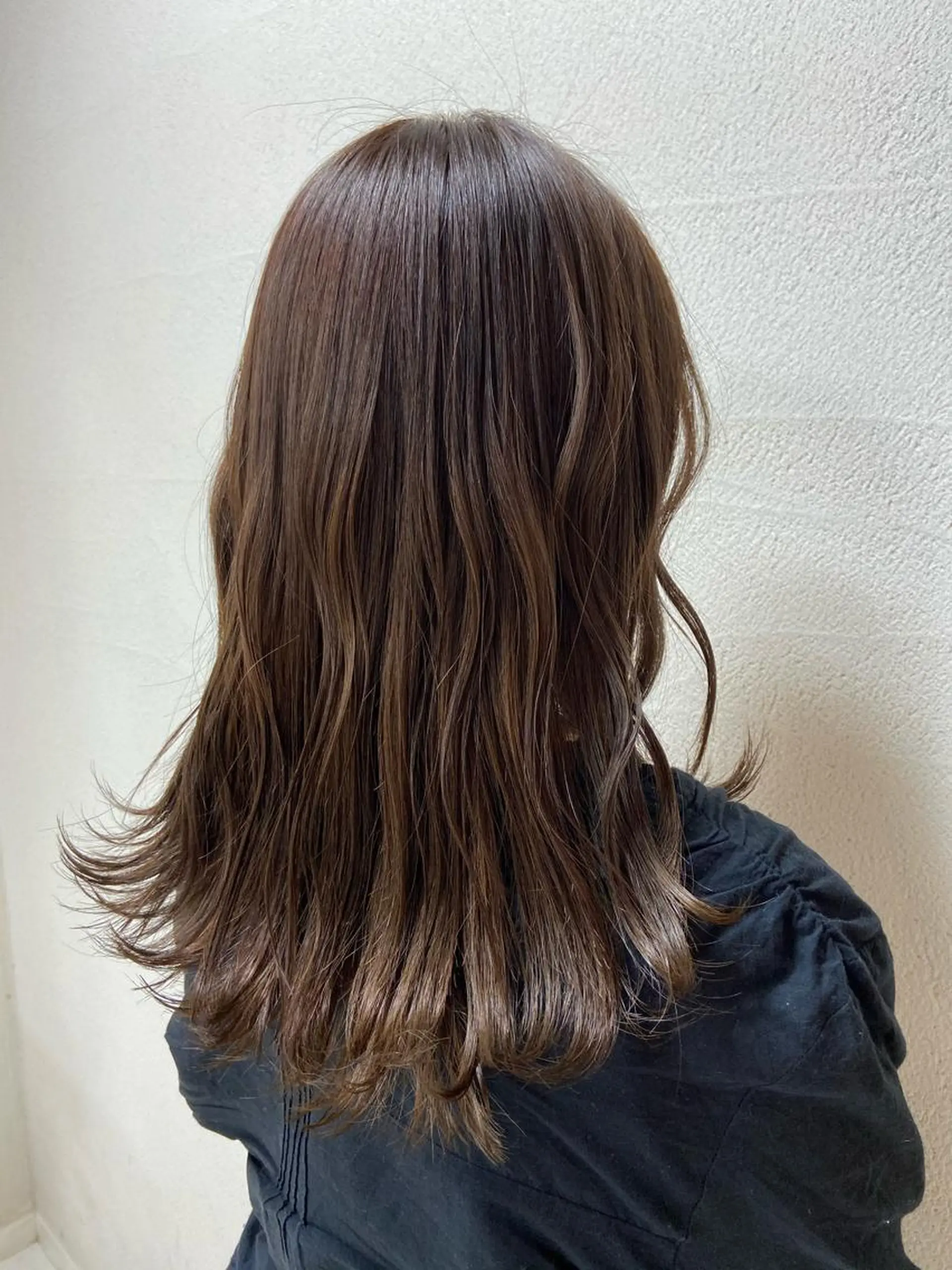 ロング カラー 菊地 美憂のヘアスタイル