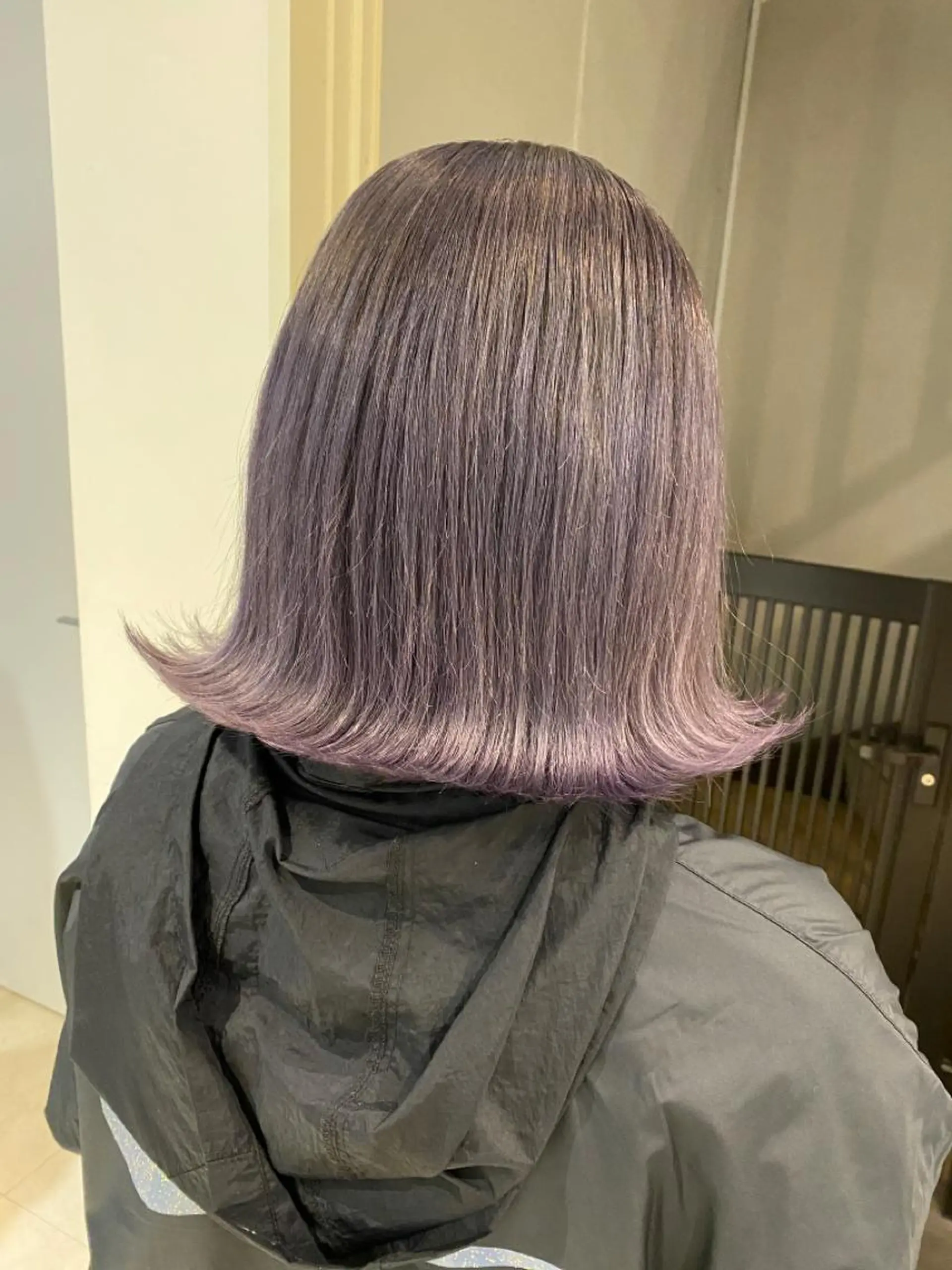 セミロング カラー 🌈評価No.1🌈 艶髪カラー❌エクステのヘアスタイル