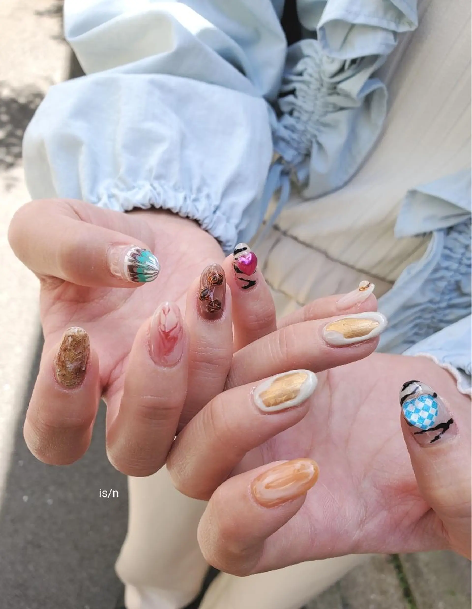 ネイル ハンドネイル 店長 佐藤のネイルデザイン