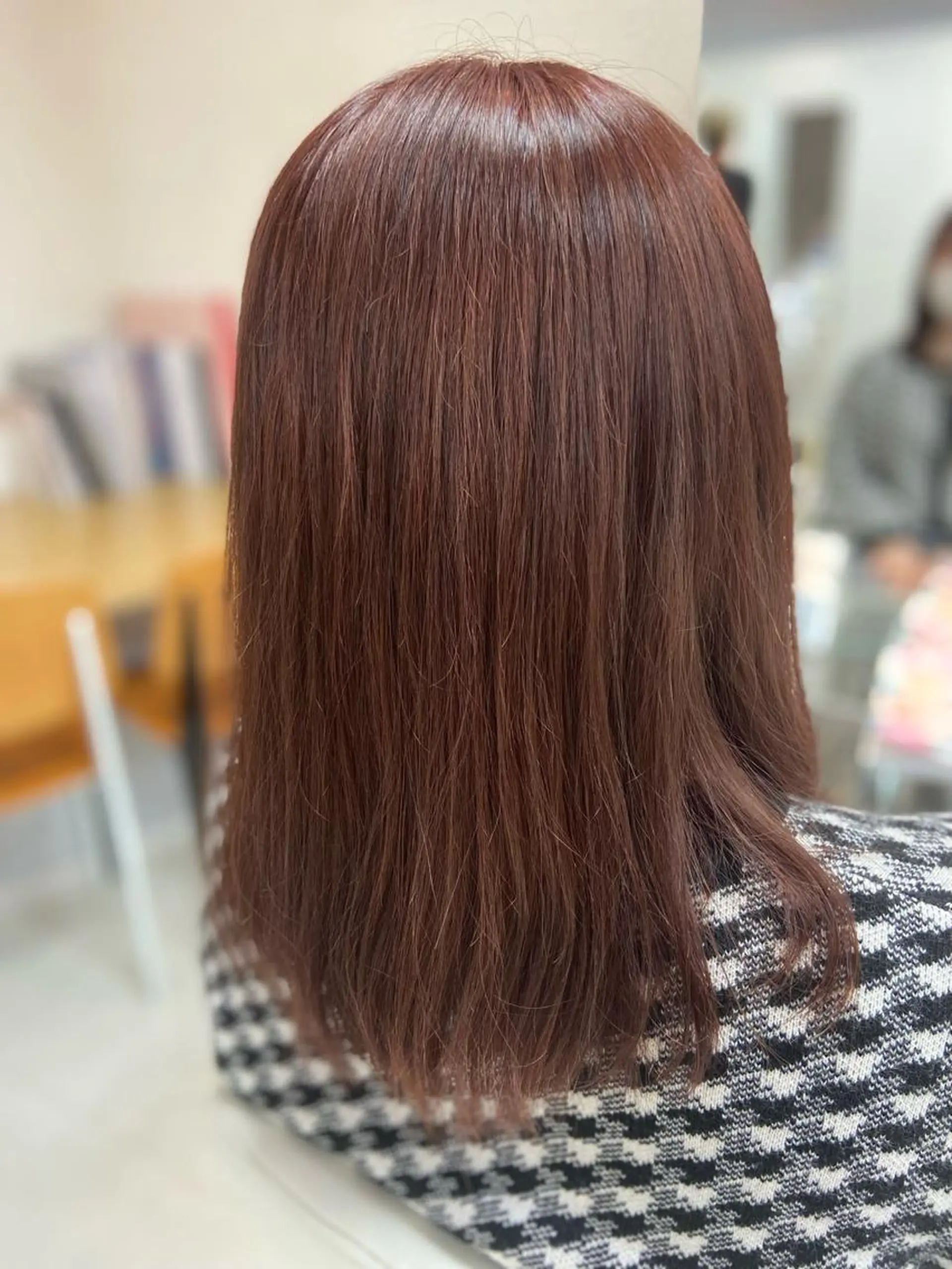 セミロング カラー ヘアカラー トリートメント 菊地 美憂のヘアスタイル