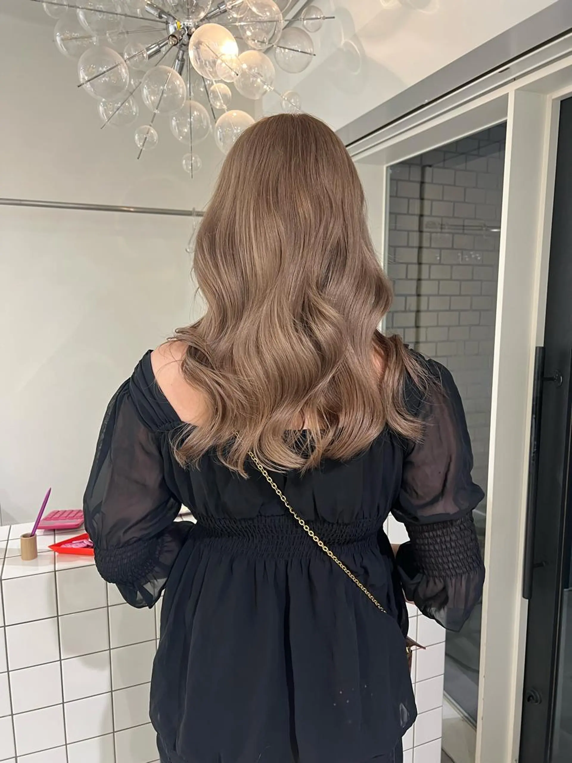 セミロング カラー toko / ブリーチなしカラーのヘアスタイル