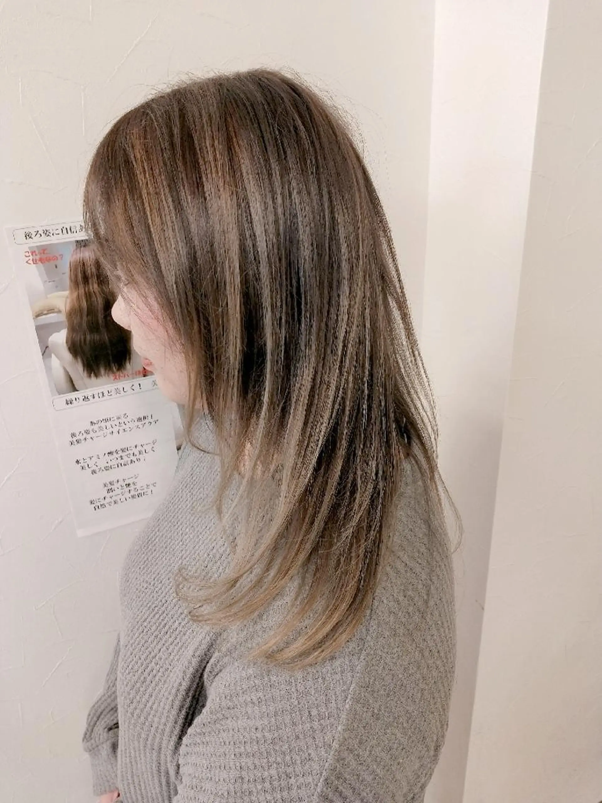 カラー ロング アッシュ バレイヤージュ ブリーチ ダブルカラー グラデーションカラー デザインカラー 髪質改善Lilithのその他イメージ