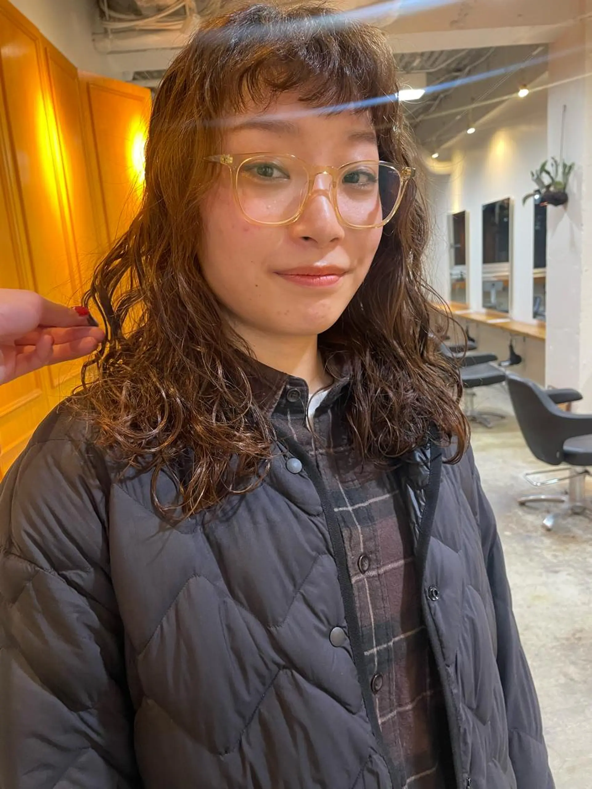 セミロング パーマ カット パーマ トリートメント レイヤー／似合わせ TAKUYAのヘアスタイル