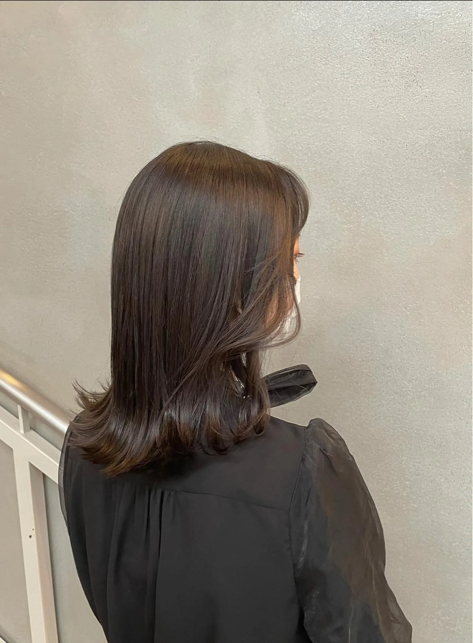 ミディアム カラー レイヤーカット 沖縄/ヘアアレンジ /ナカノのヘアスタイル