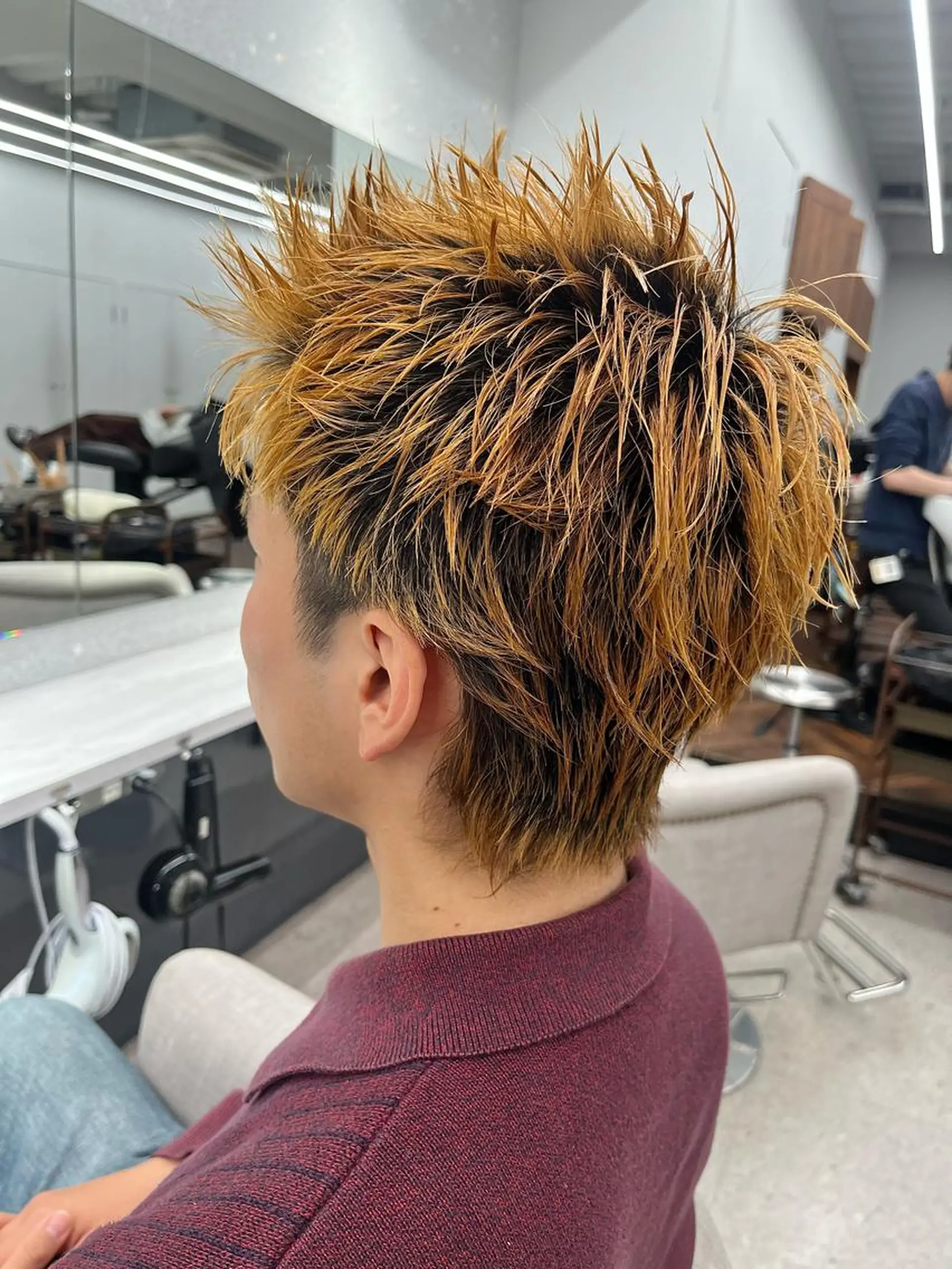 メンズ カット 🍐シャドウパーマ メンズ特化/守岡🍐のヘアスタイル