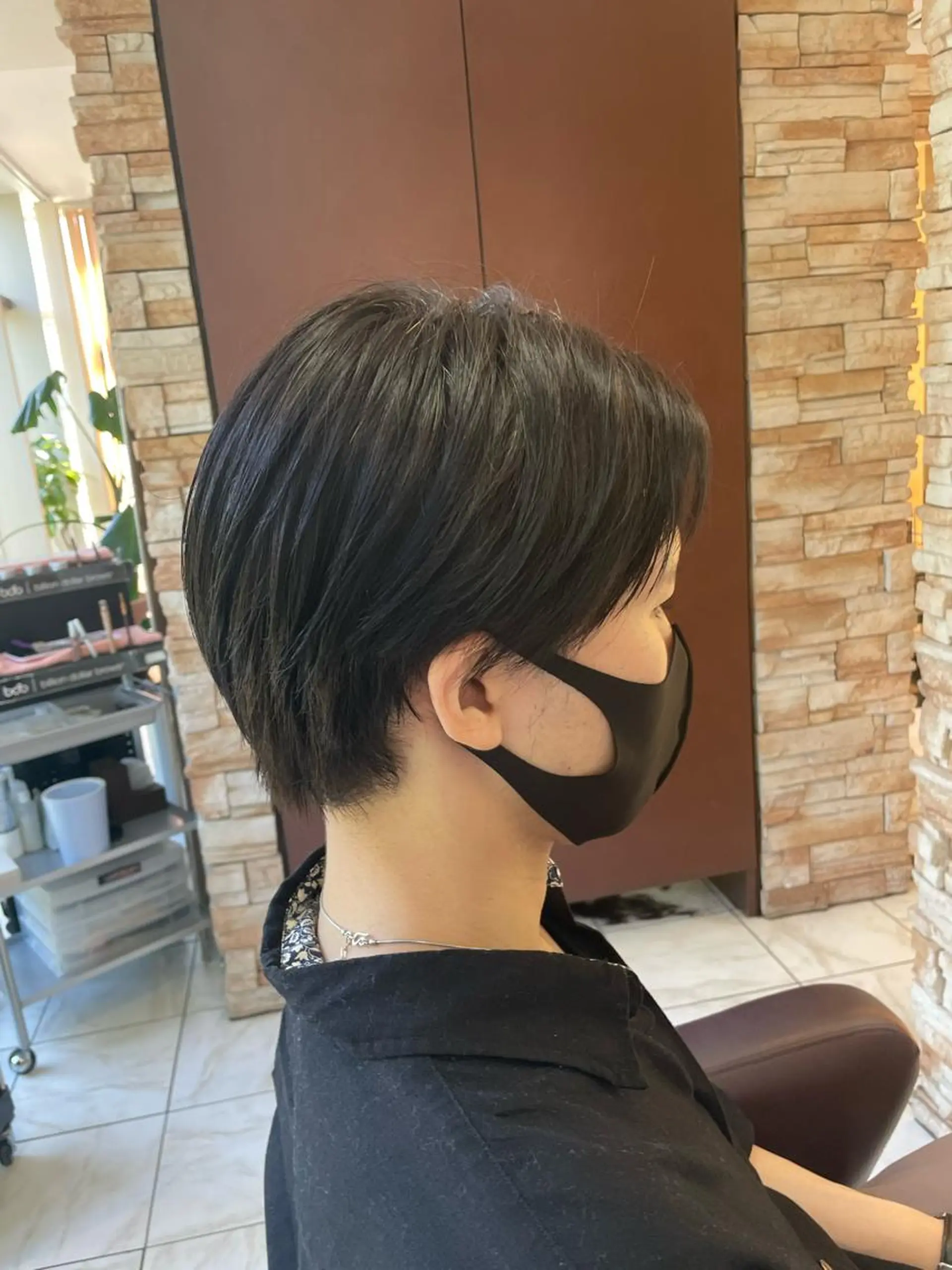 ショート カット 新籾 尚哉のヘアスタイル