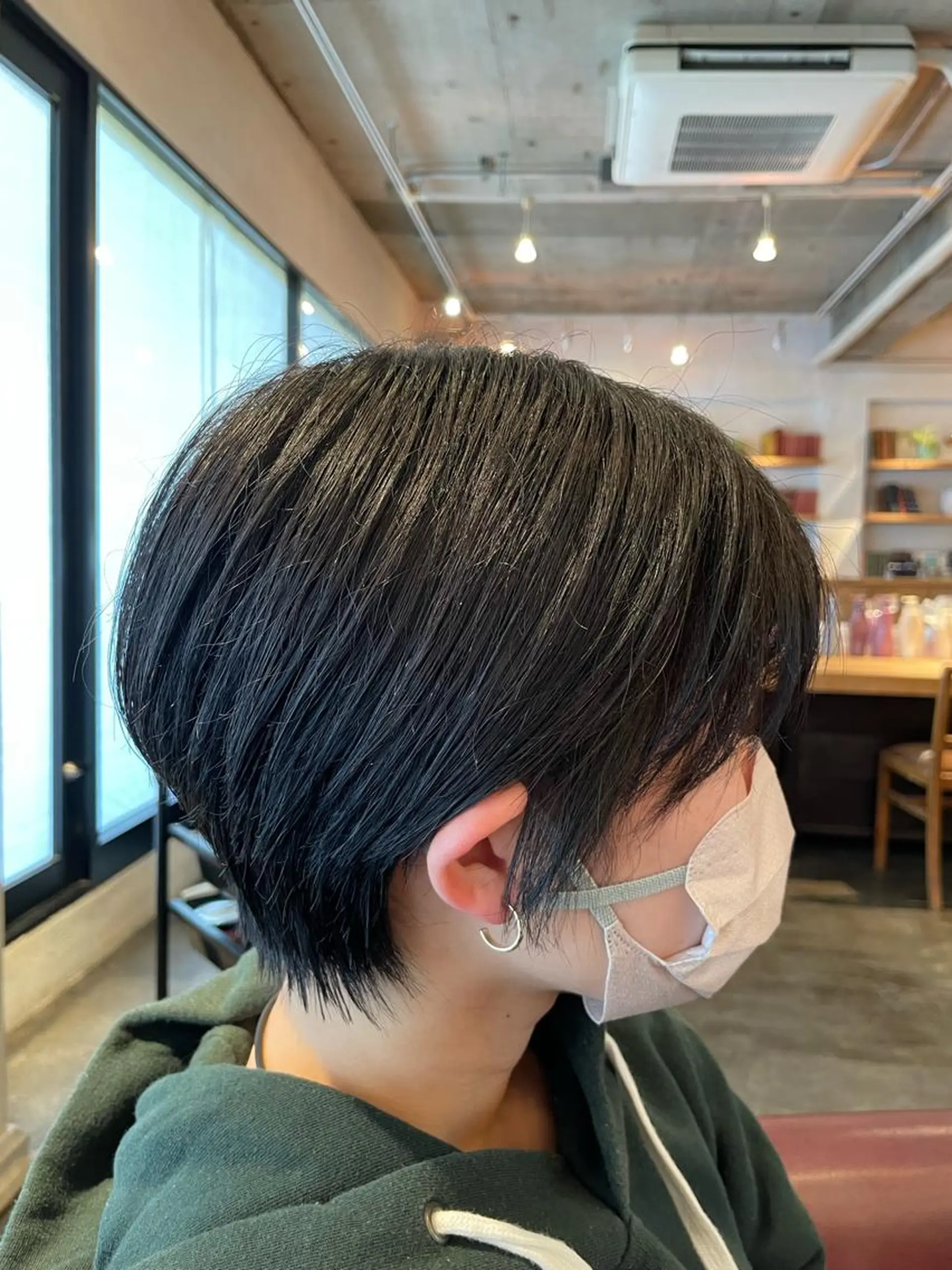 ショート 丸みショート ショートヘア カット ヘアカラー トリートメント ヘッドスパ 韓国風カット/ 髪質改善 黒崎のヘアスタイル