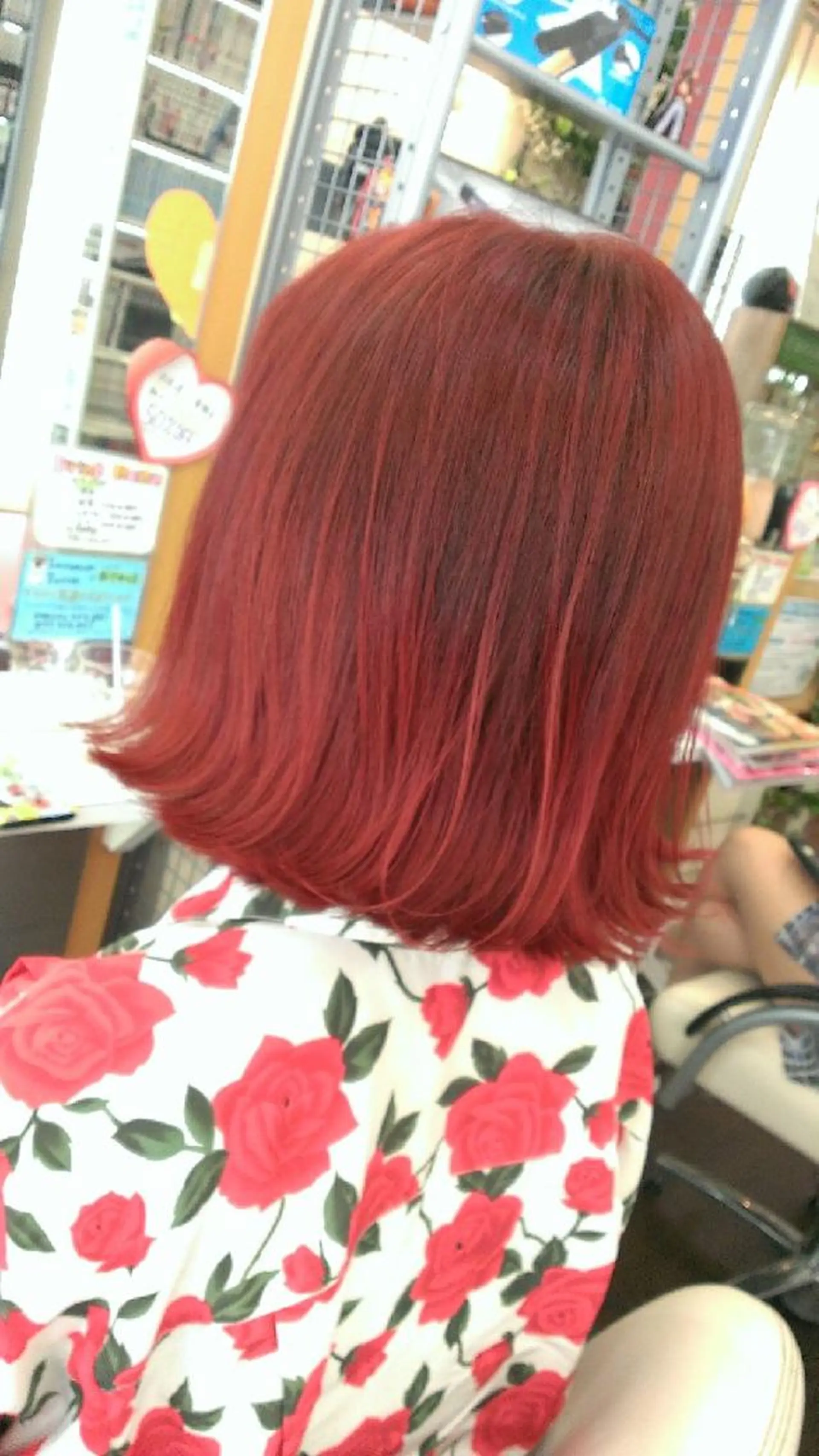 ショート カラー カット ヘアカラー トリートメント 植田 /エクステ /ブリーチ/髪質改善のヘアスタイル