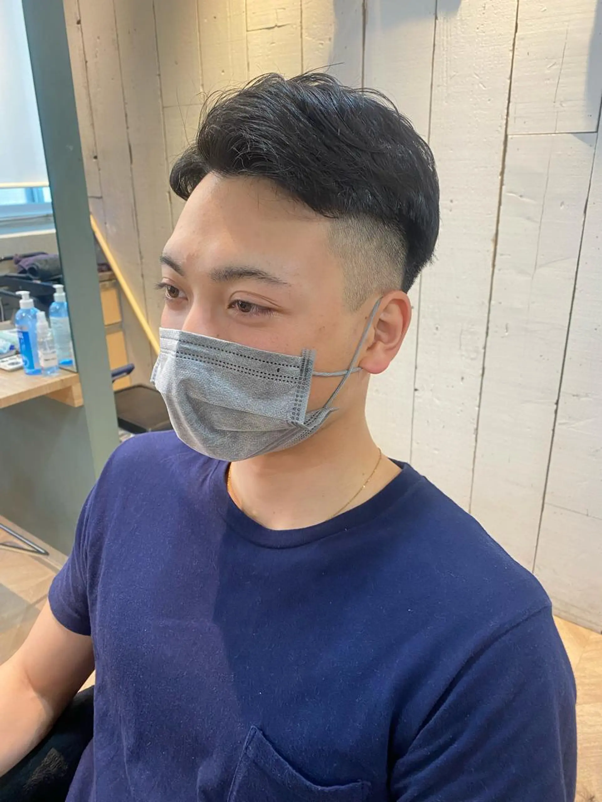 メンズ フェードカット 西山 恵太郎のヘアスタイル