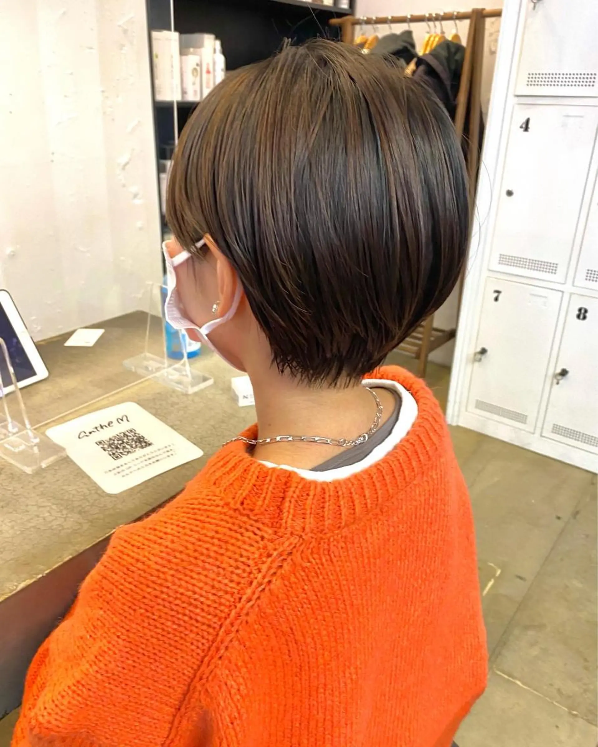 ショート カラー カット ヘアカラー トリートメント IVORY.所属・🟩白髪ぼかし/ボブ /ショートヘア/大司のヘアスタイル