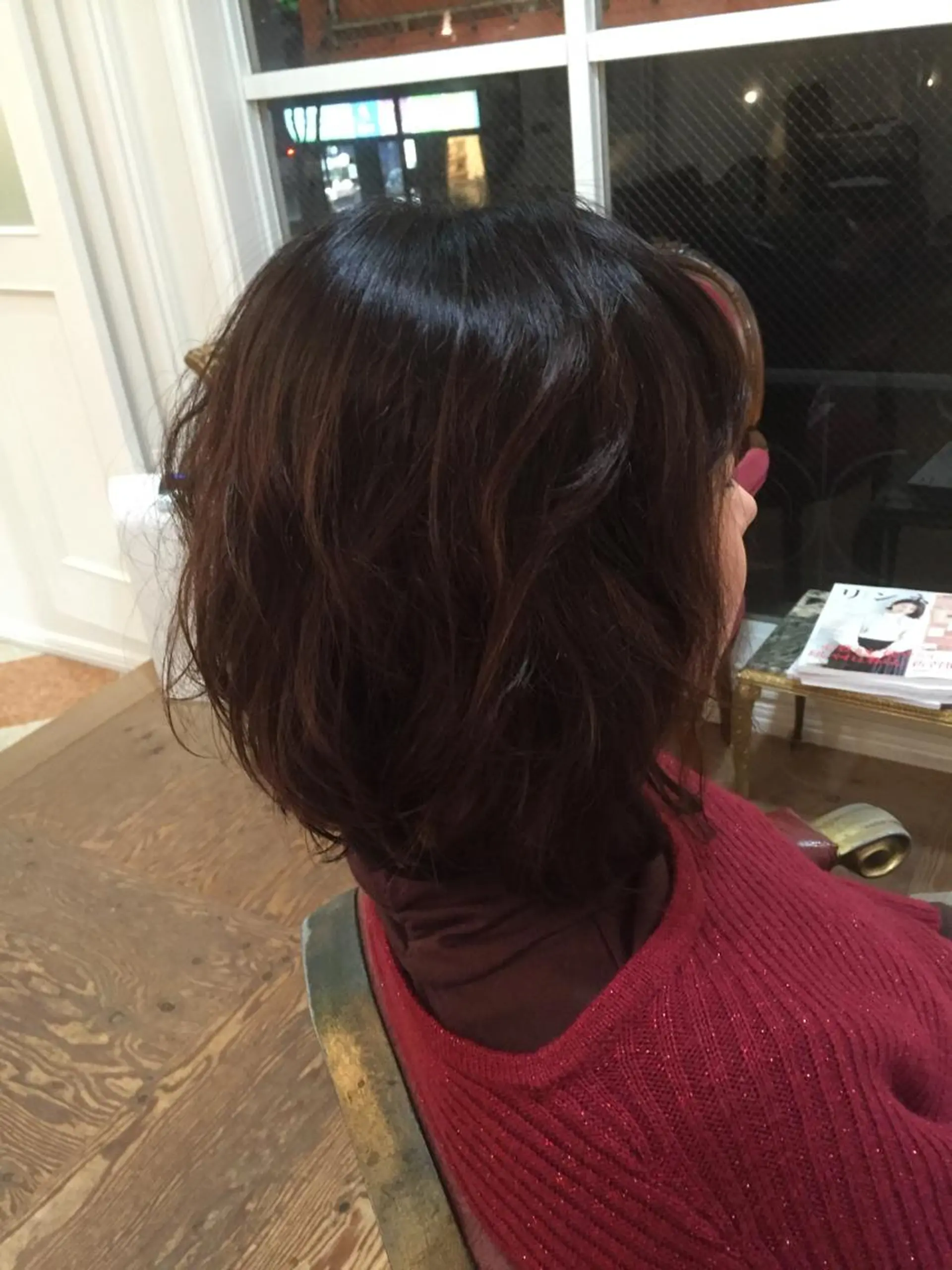 ショート パーマ 三好 美里のヘアスタイル