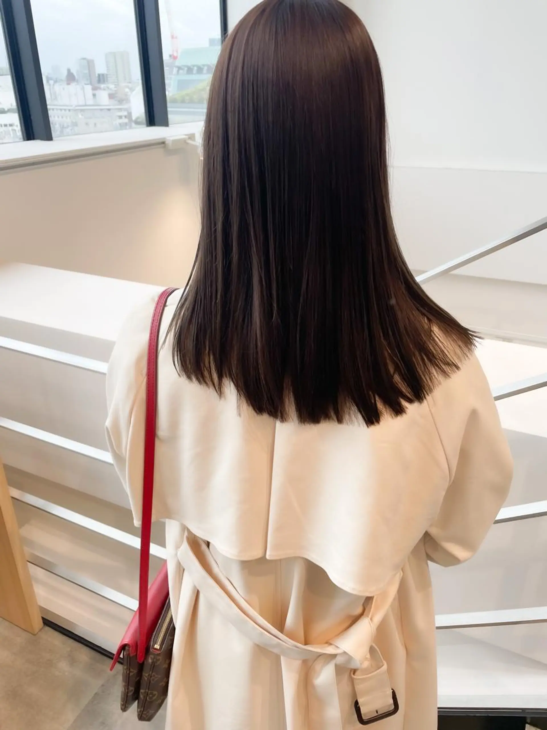 ミディアム カラー ヘアアレンジ ミニボブ/ブリーチ 🌈MISATOのヘアスタイル