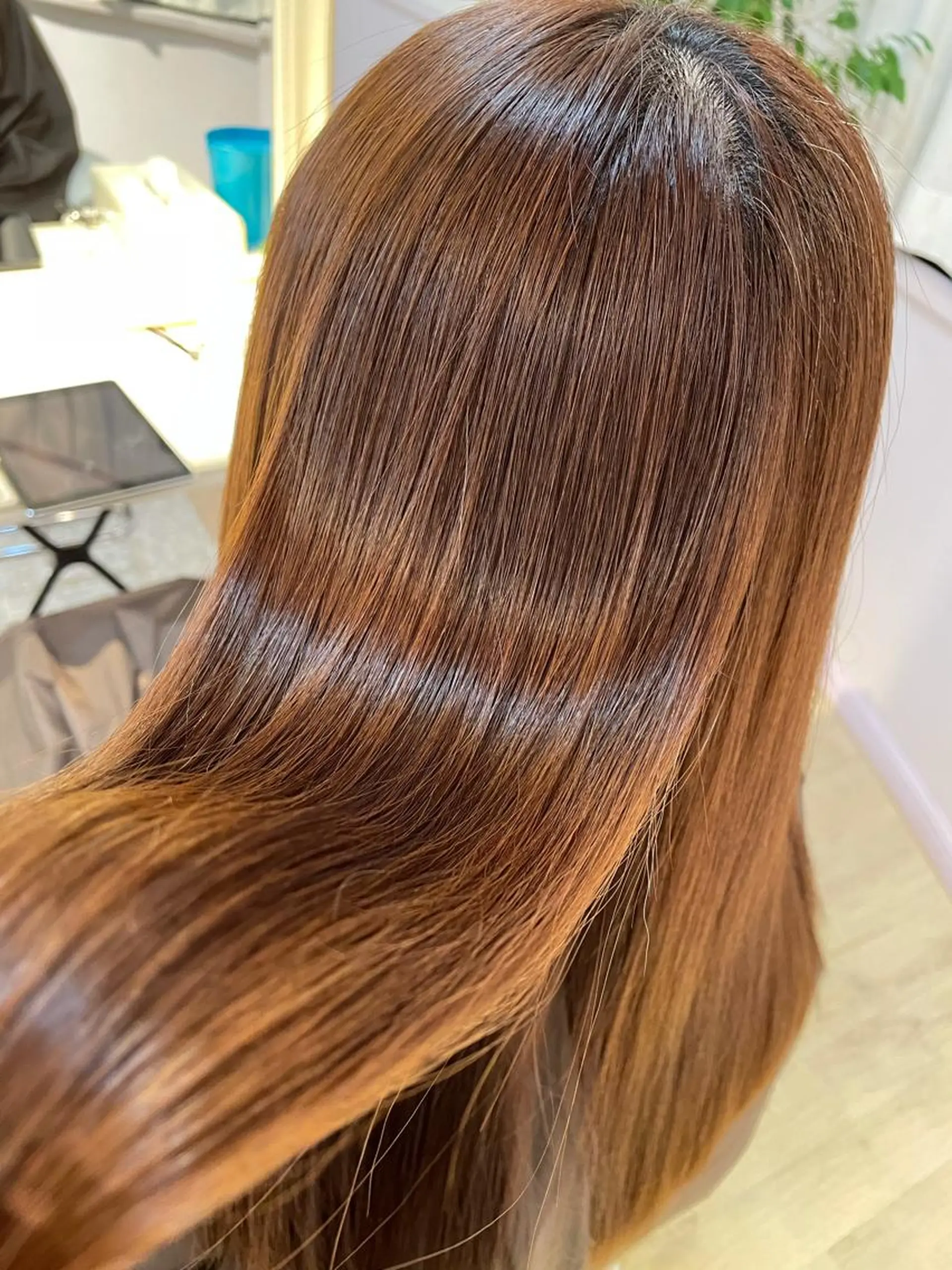 ロング 縮毛矯正 LAURENT所属・すずき まゆのヘアスタイル