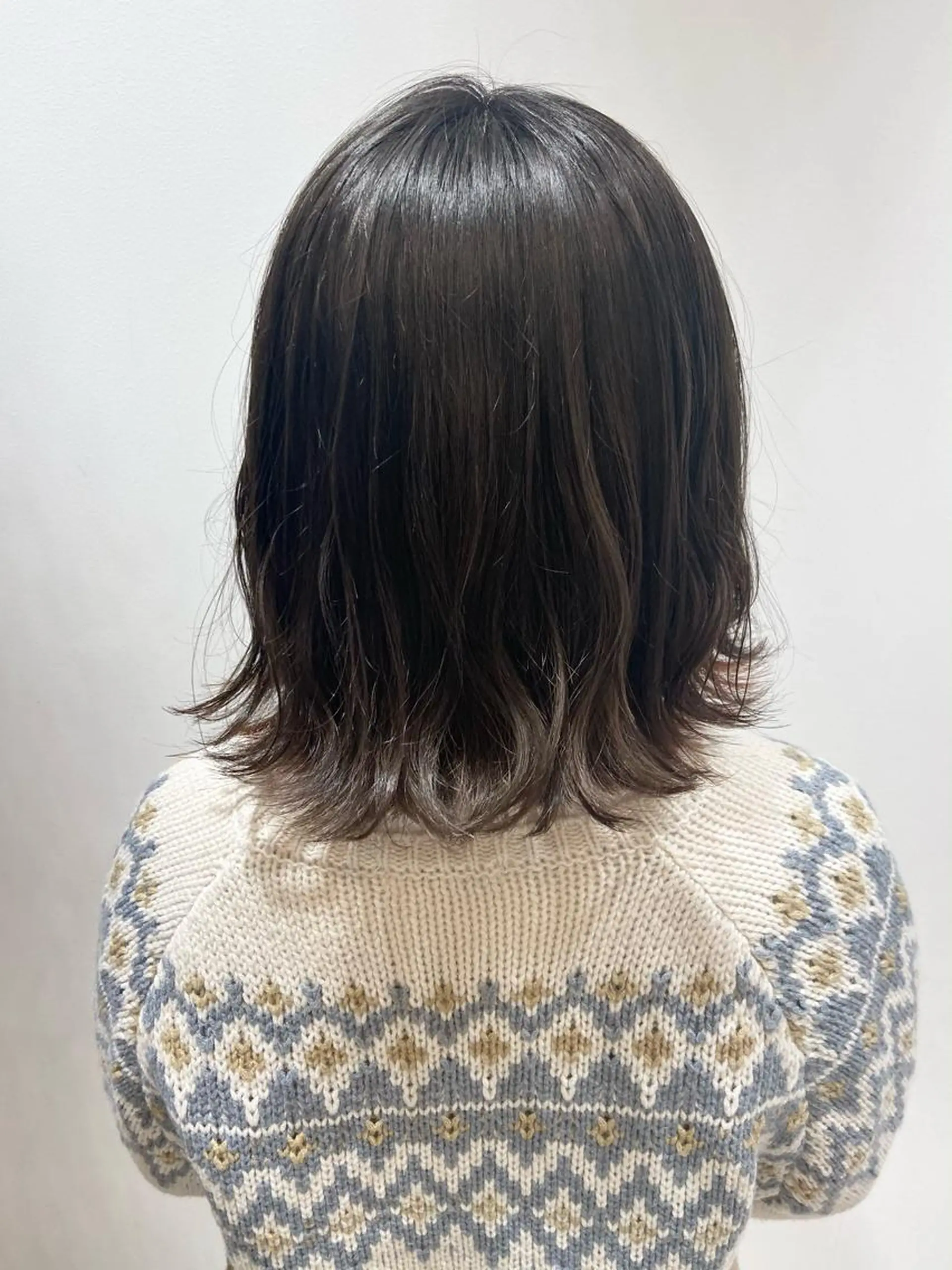 ミディアム カラー ヘアカラー 🐺ウルフ/レイヤー 似合わせ‎🤍沙羅のヘアスタイル