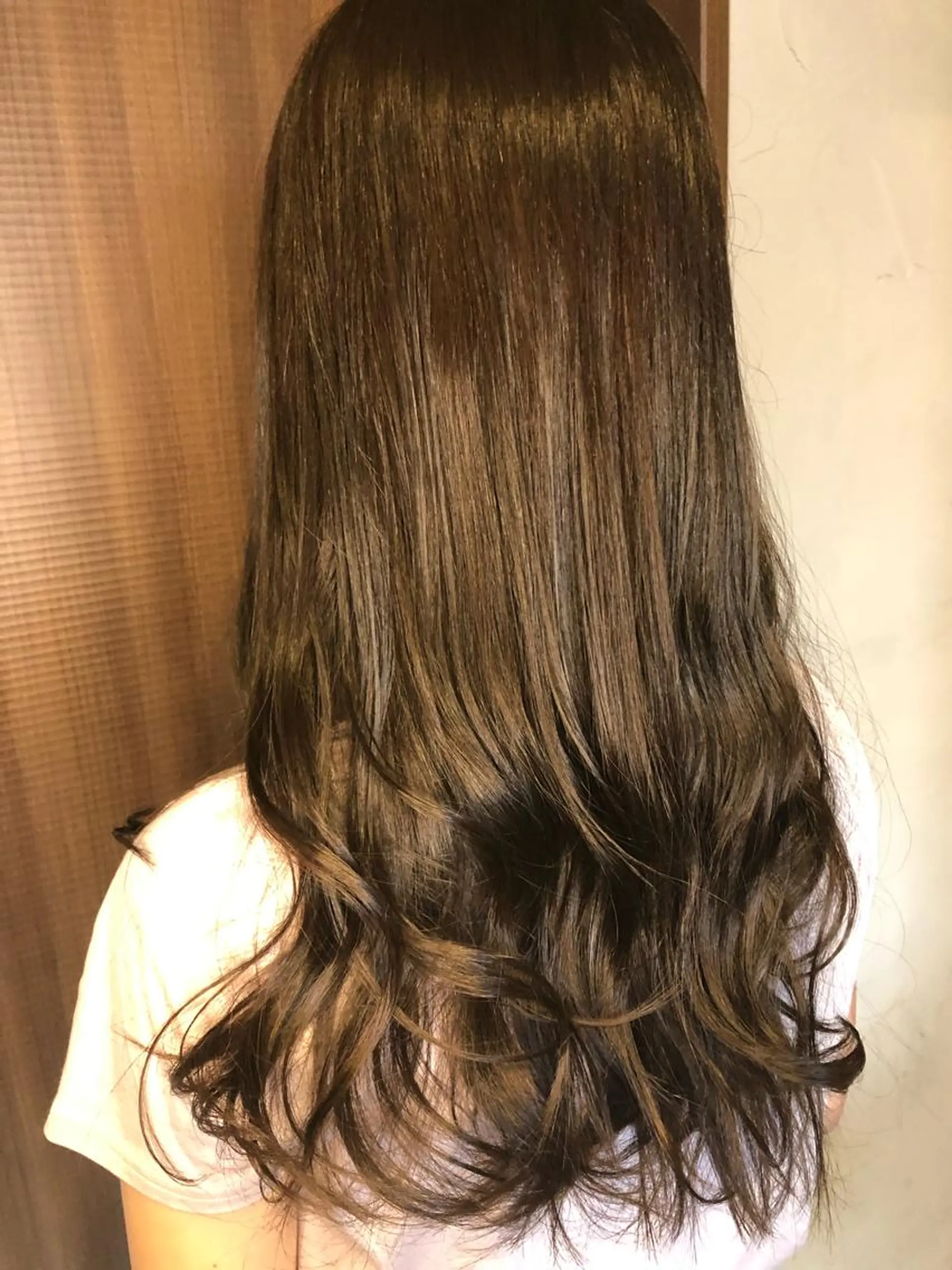 ロング カラー ヘアアレンジ 刀根 亮馬のヘアスタイル