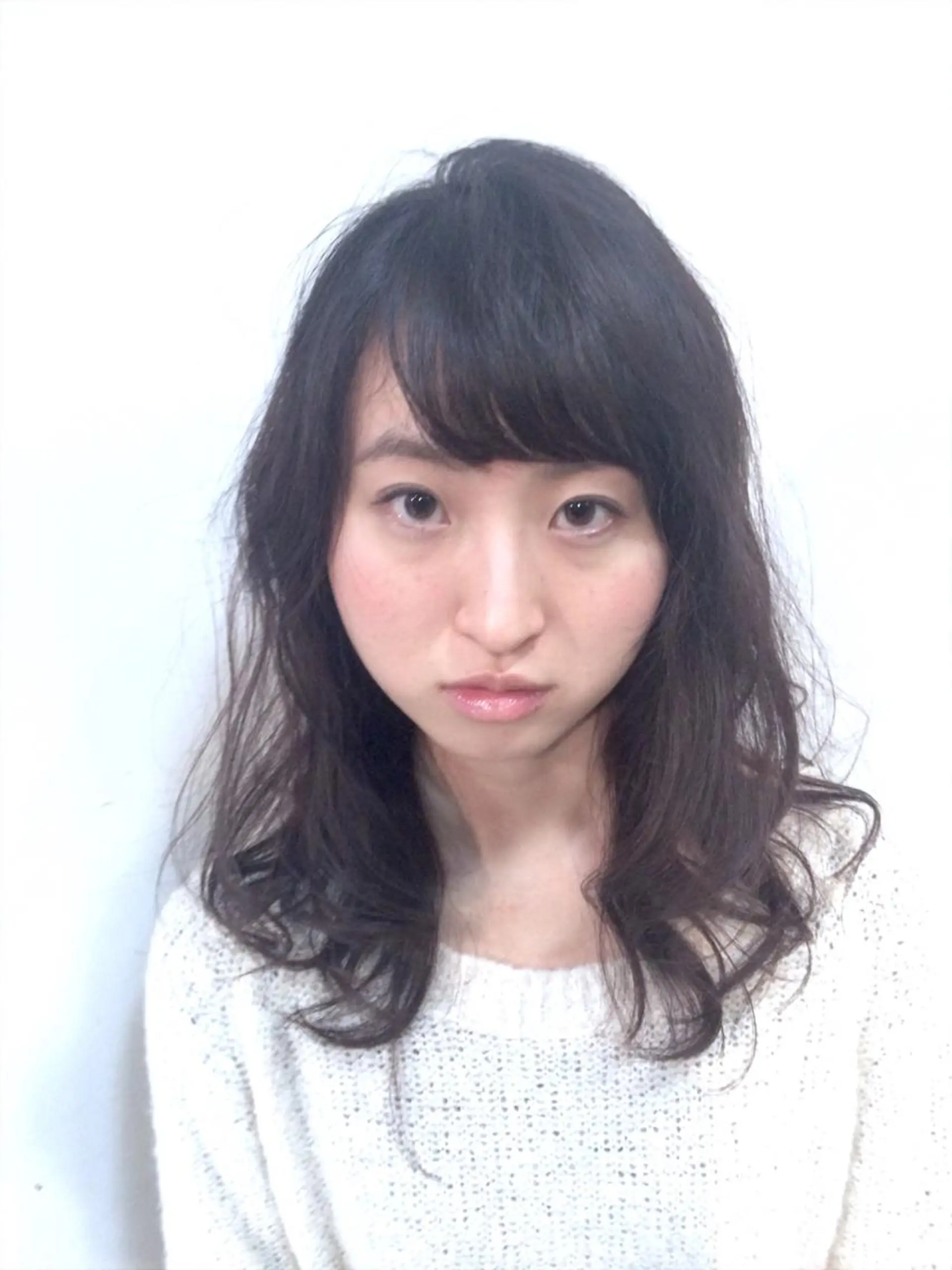 ミディアム セミロング 大木 拓瑞のヘアスタイル