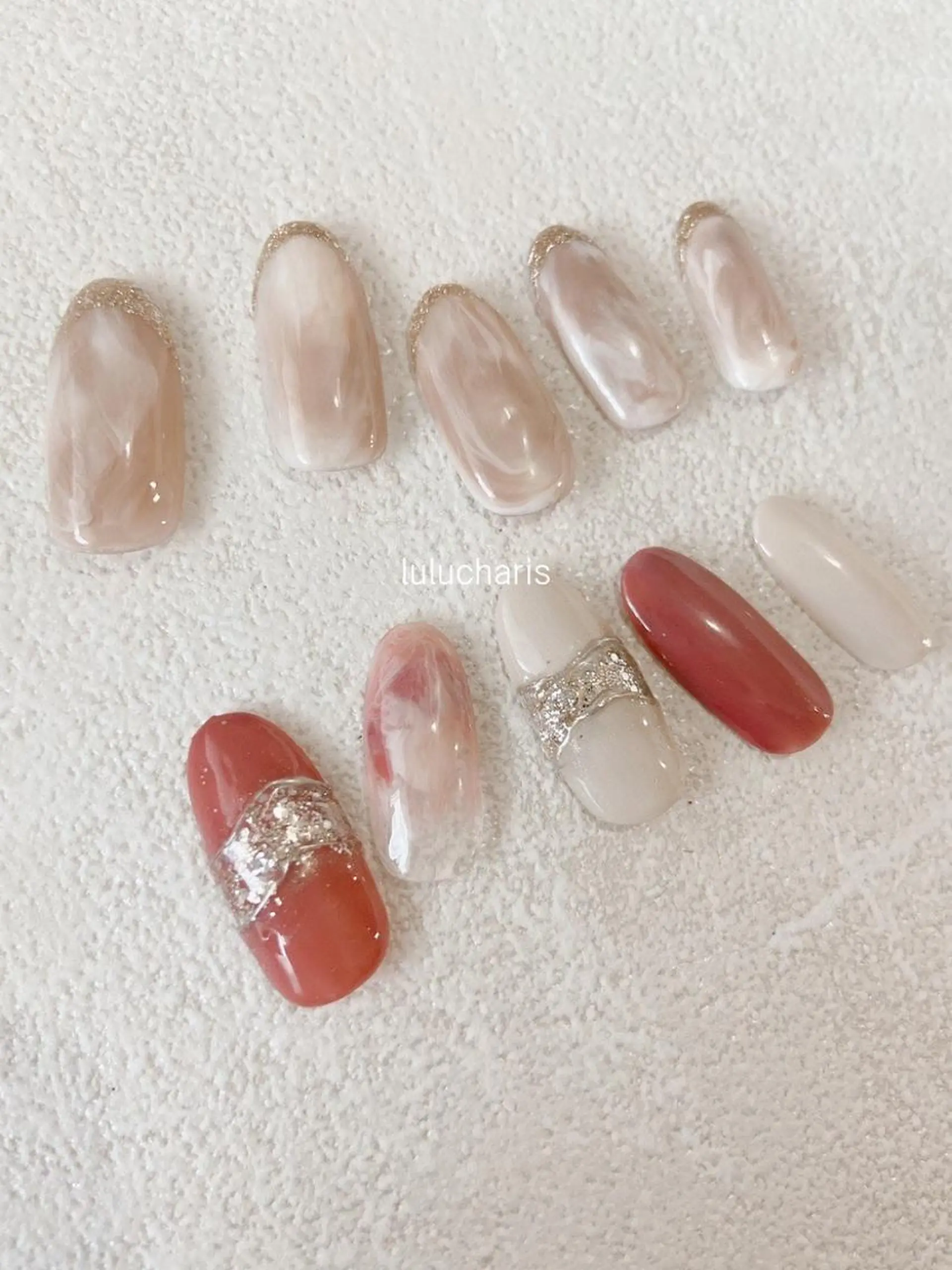 ネイル 春ネイル Lulu charisu所属・lulucharis nailのネイルデザイン