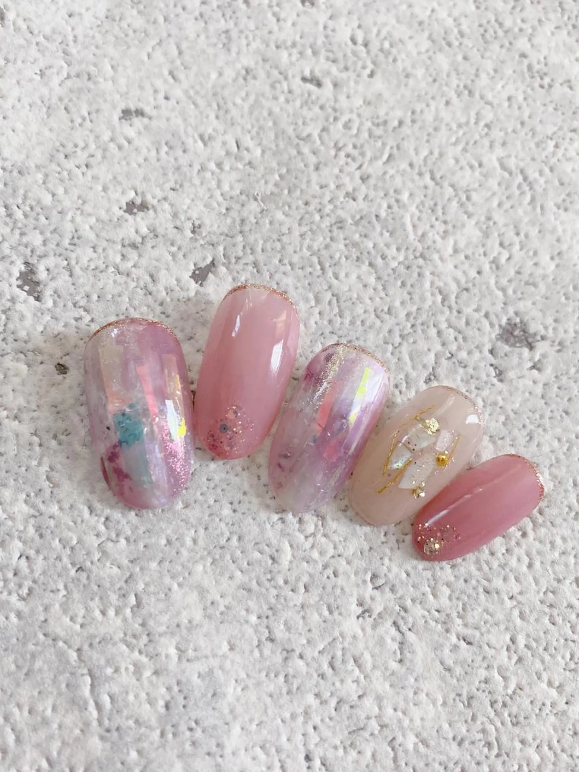 ネイル 氷ネイル・うるうるネイル GODDESSNAIL所属・GODDESNAIL satomiのネイルデザイン