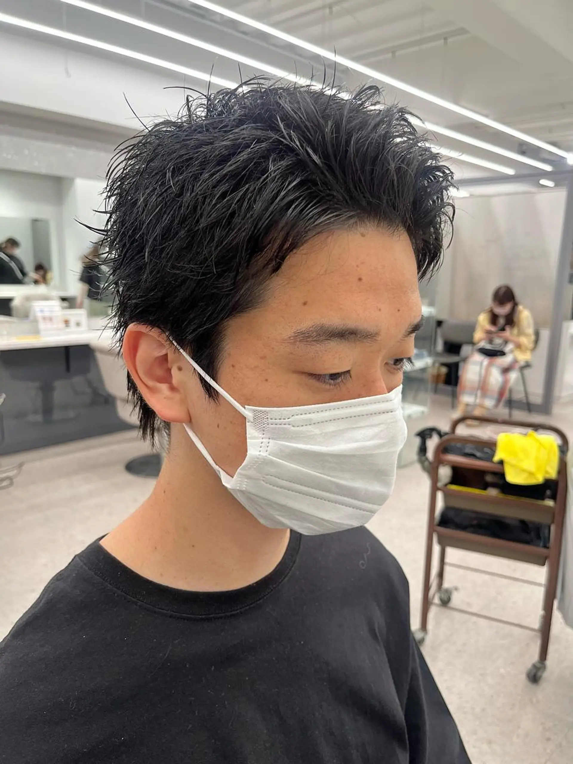 メンズ カット 🍐シャドウパーマ メンズ特化/守岡🍐のヘアスタイル
