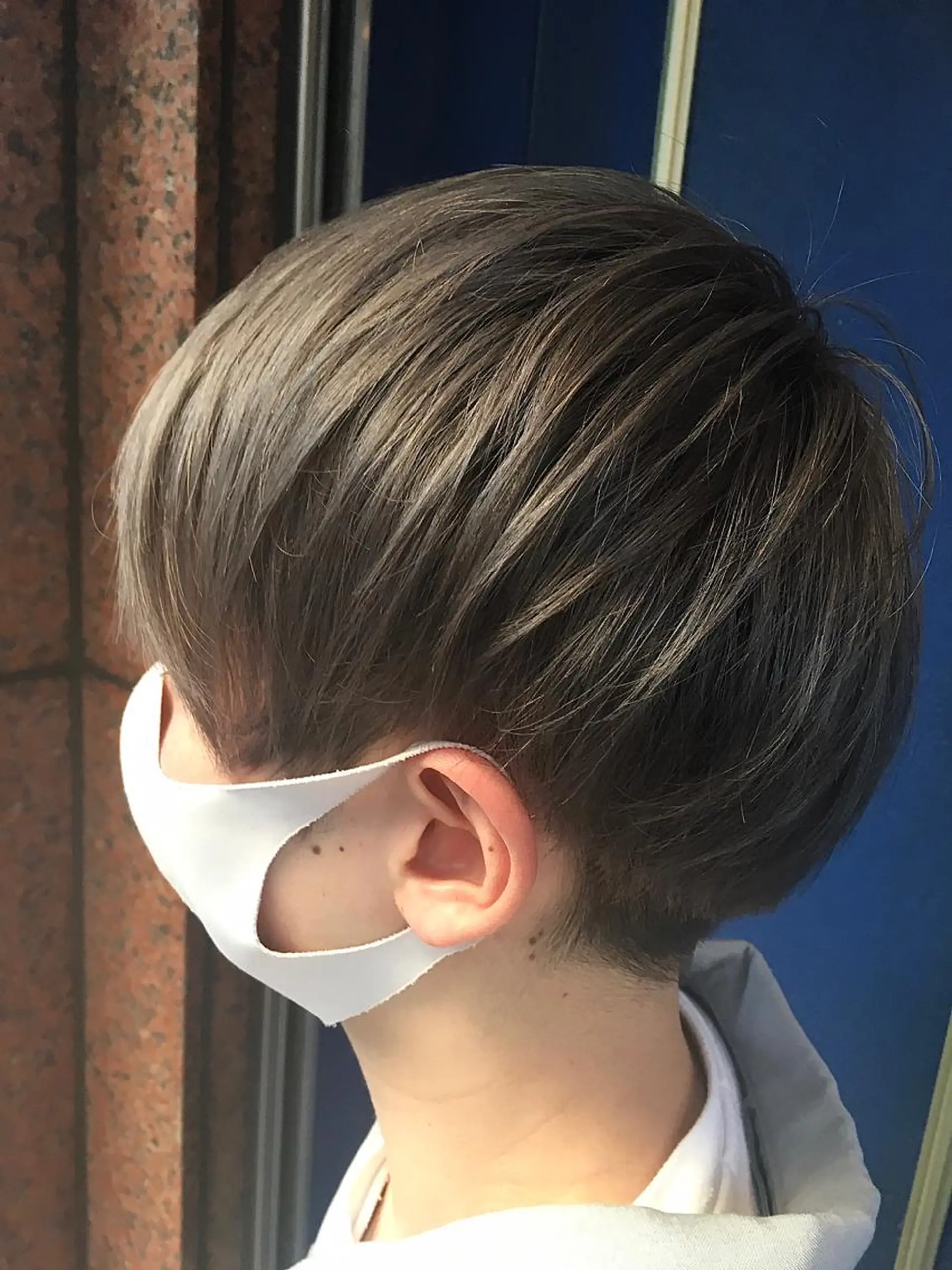 ショート カラー メンズ 🦩パーマン🦩佐藤 航太のヘアスタイル