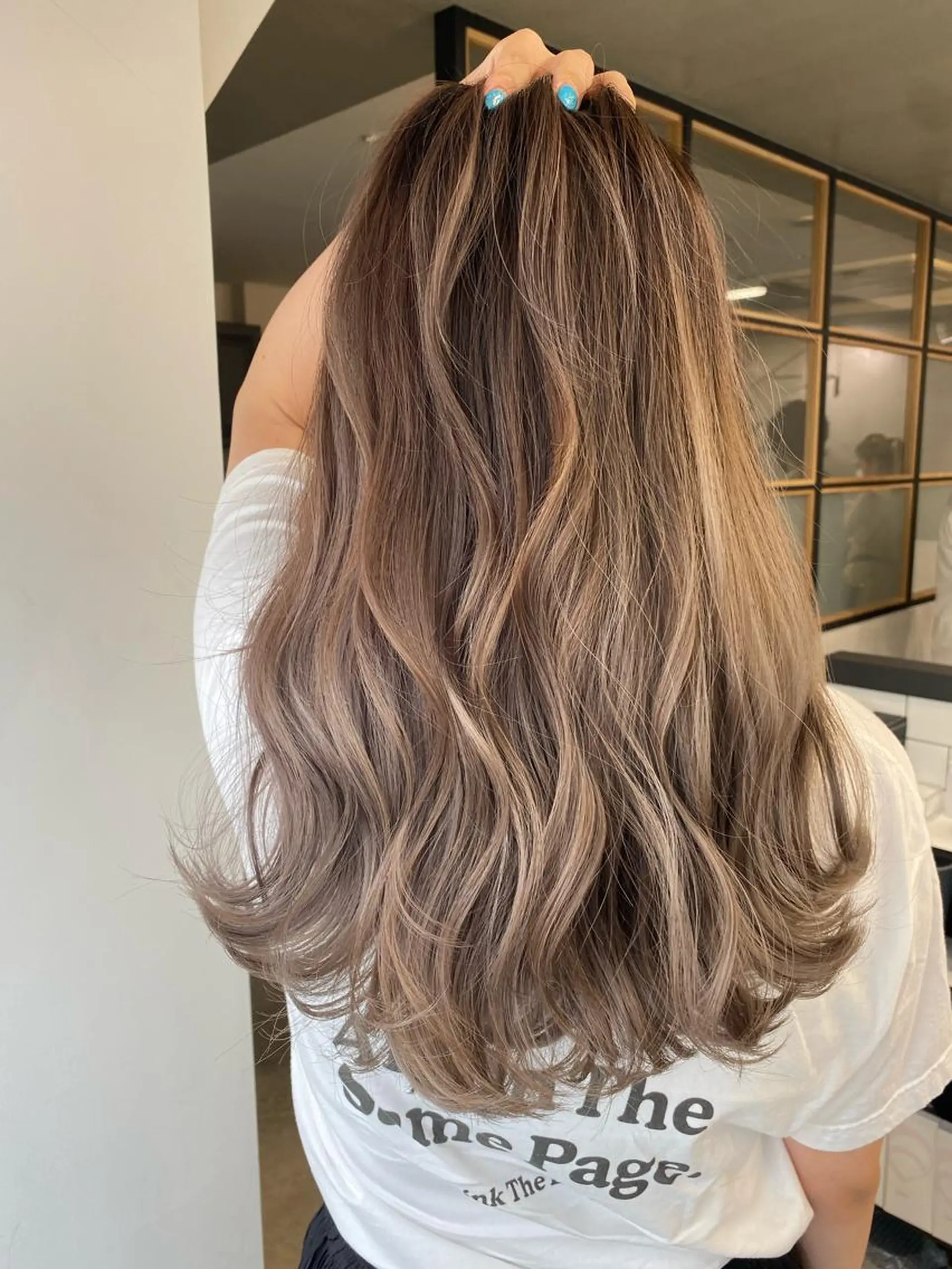 ロング カラー ✨大人韓国レイヤー ✨吉原 潤✨のヘアスタイル