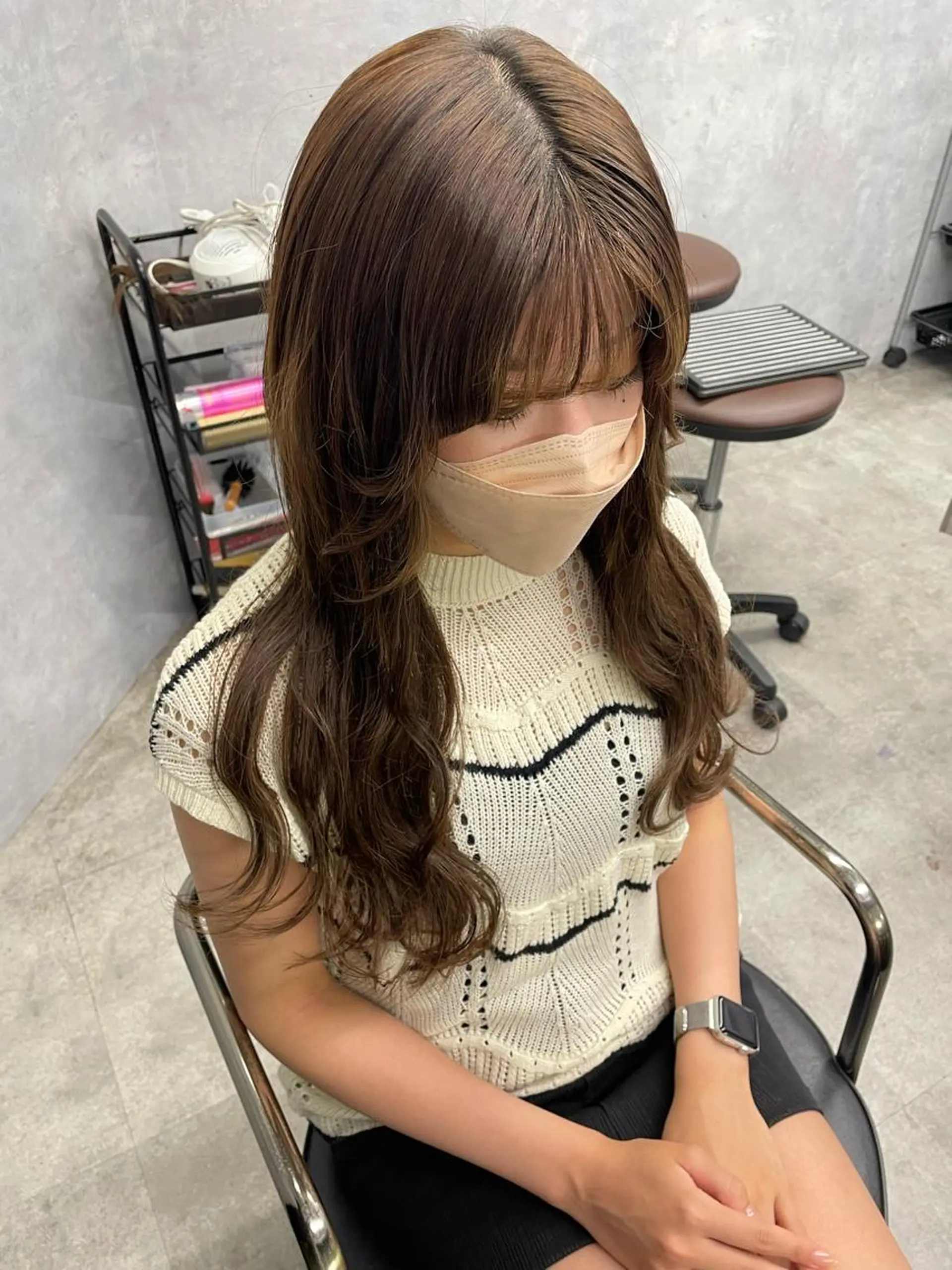 ショート Hui.所属・縮毛矯正・髪質改善 特化 出納 直起のヘアスタイル