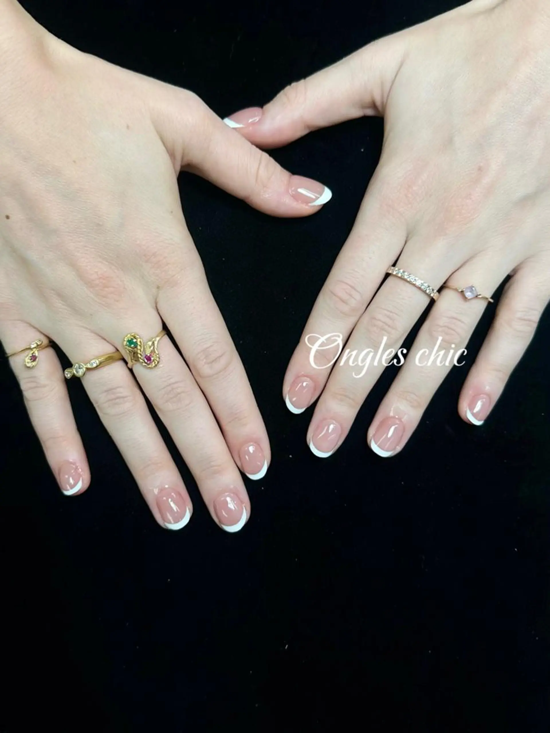 ネイル ハンドネイル ongles chicのネイルデザイン