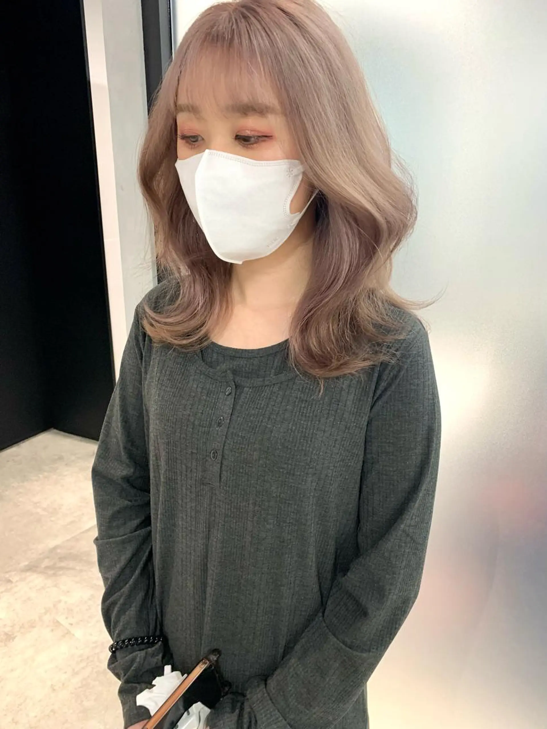 ロング カラー ヘアアレンジ カット ヘアカラー トリートメント ヘッドスパ ハイトーン/美髪矯正 🍃大江拓実のヘアスタイル