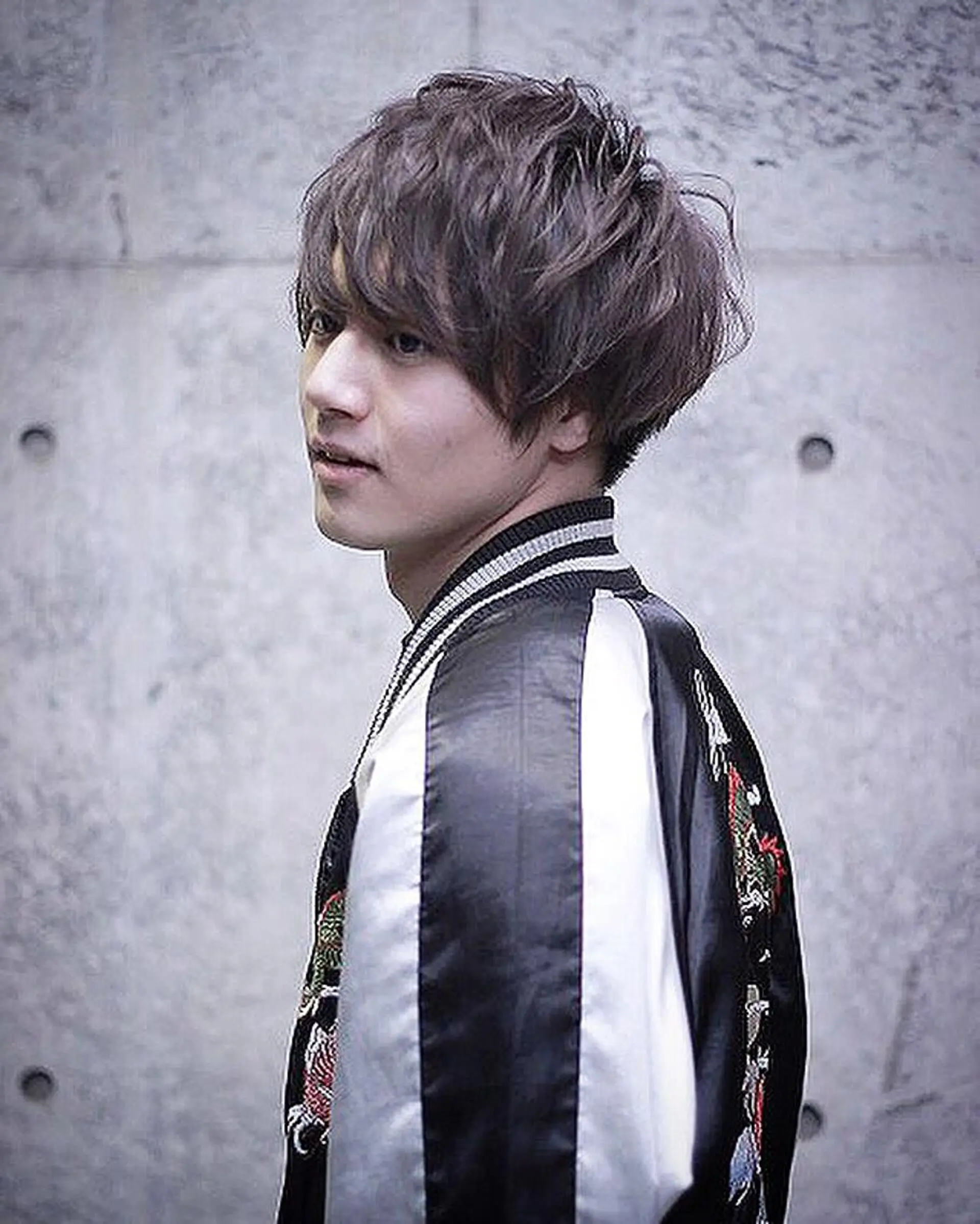 ショート カラー メンズ グレージュ cachecache所属・及川 光のヘアスタイル