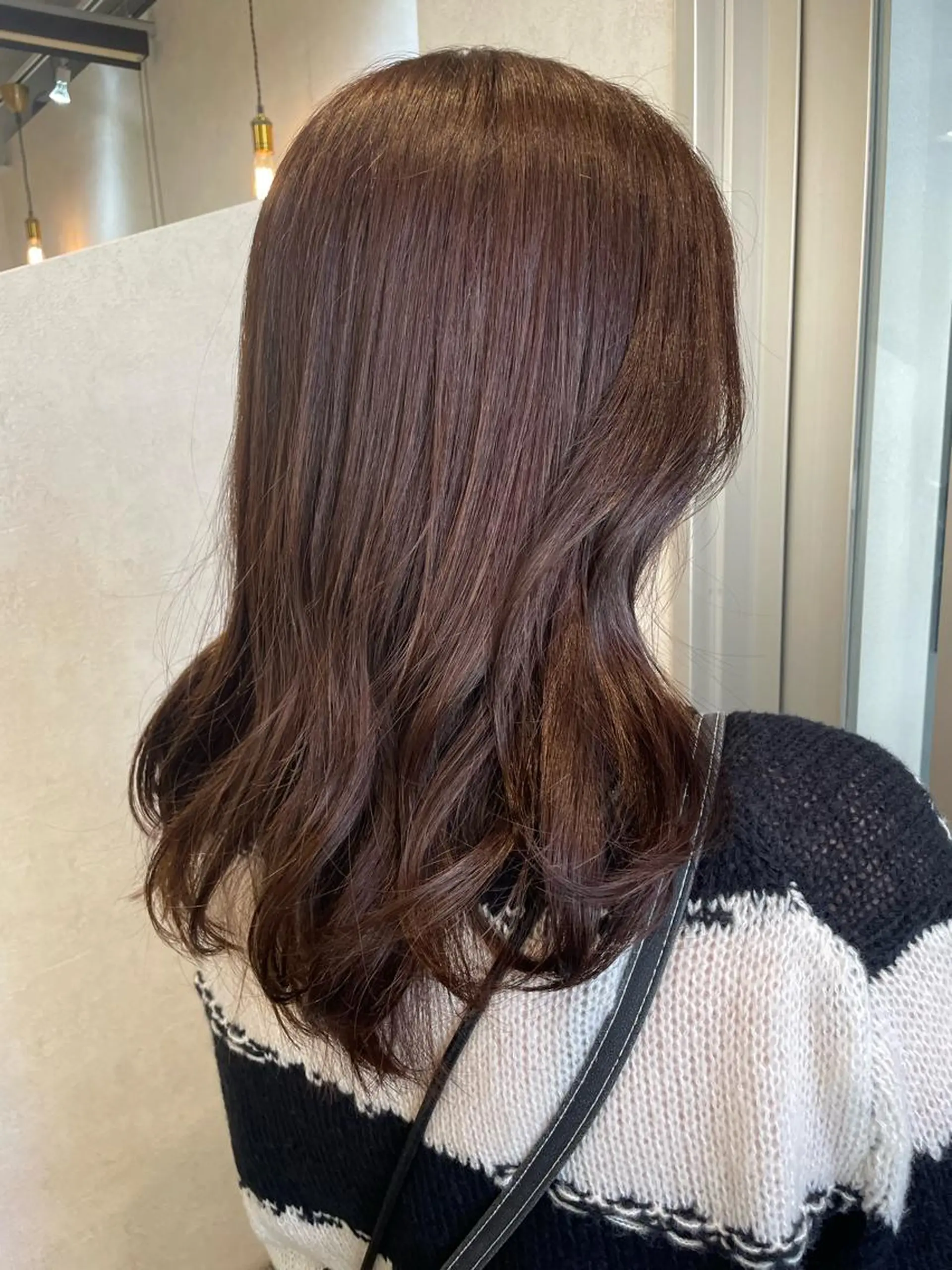 ミディアム 透明感カラー💎 AYAのヘアスタイル