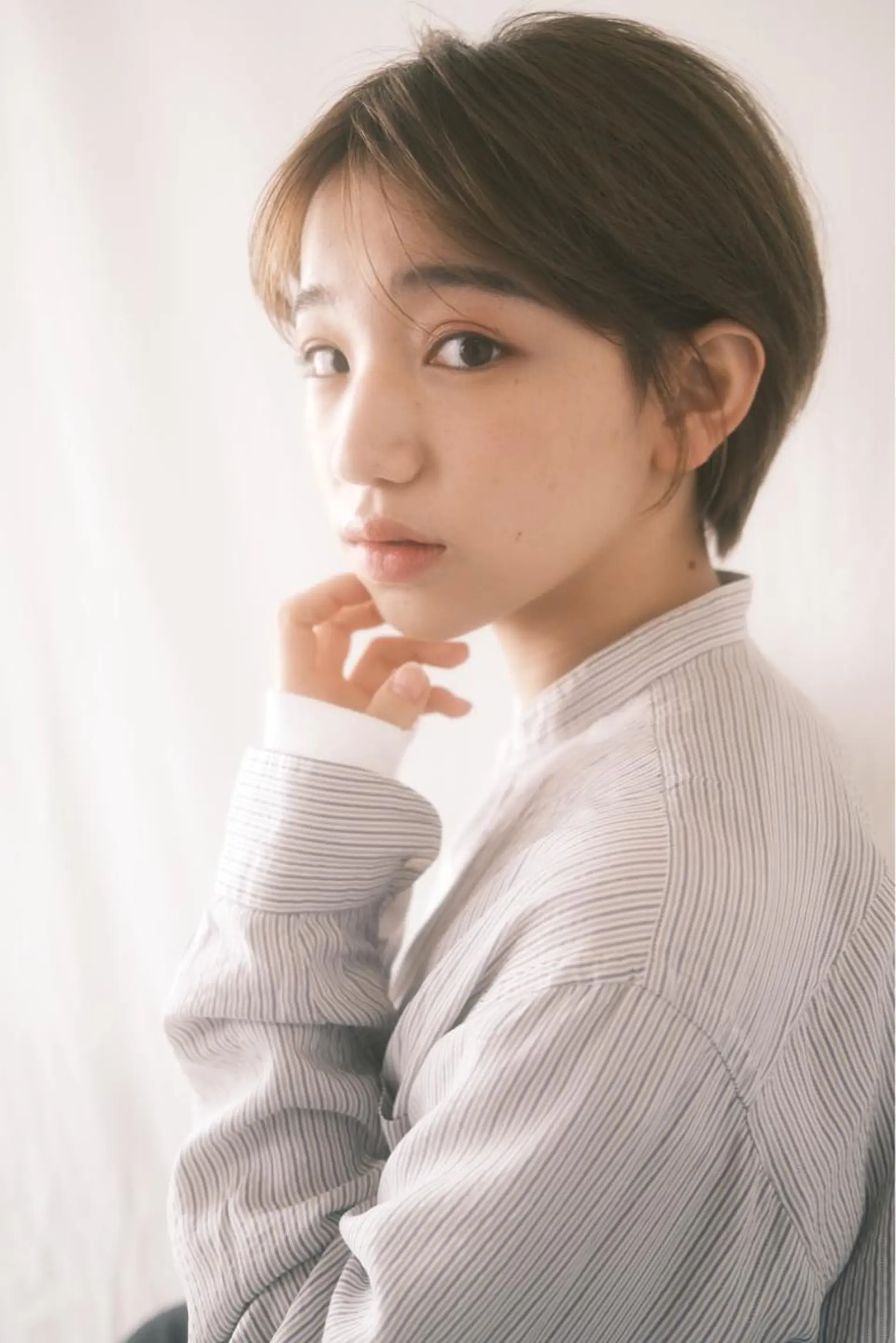 ショート カラー パーマ カット ヘアカラー トリートメント ショートボブ縮毛矯正 髪質改善のプロ山道潤のヘアスタイル