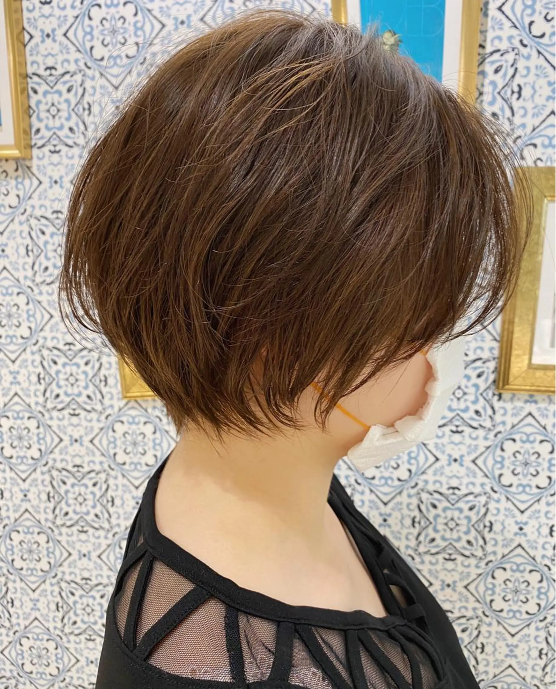 ショート カラー ショートボブ アッシュ ベージュカラー ボブ ショートヘア ツヤ髪になりたい方へ 🩷柴田知亜希のヘアスタイル