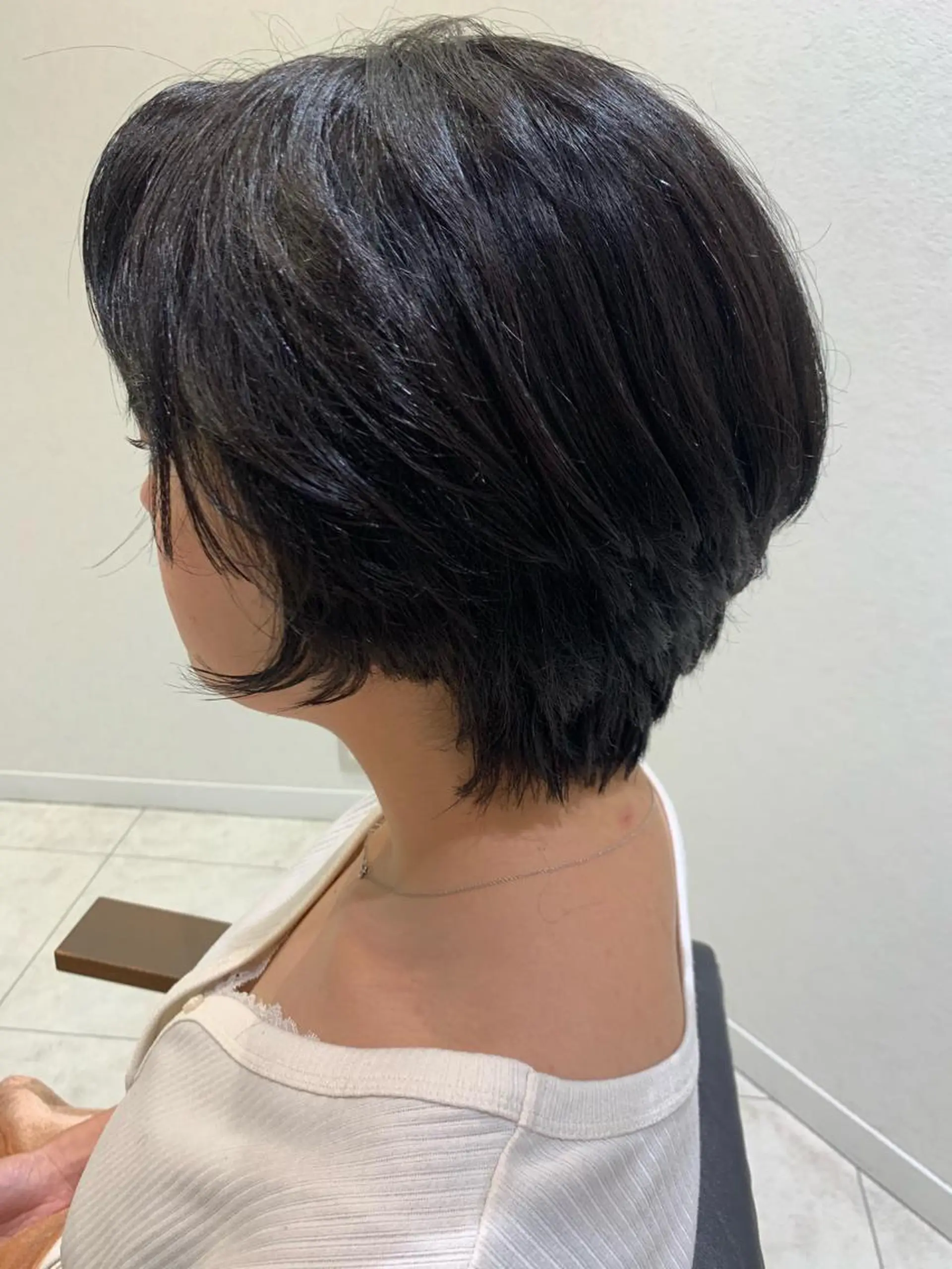 ショート ショートヘア カット トリートメント ヘッドスパ 近 紗理奈のヘアスタイル