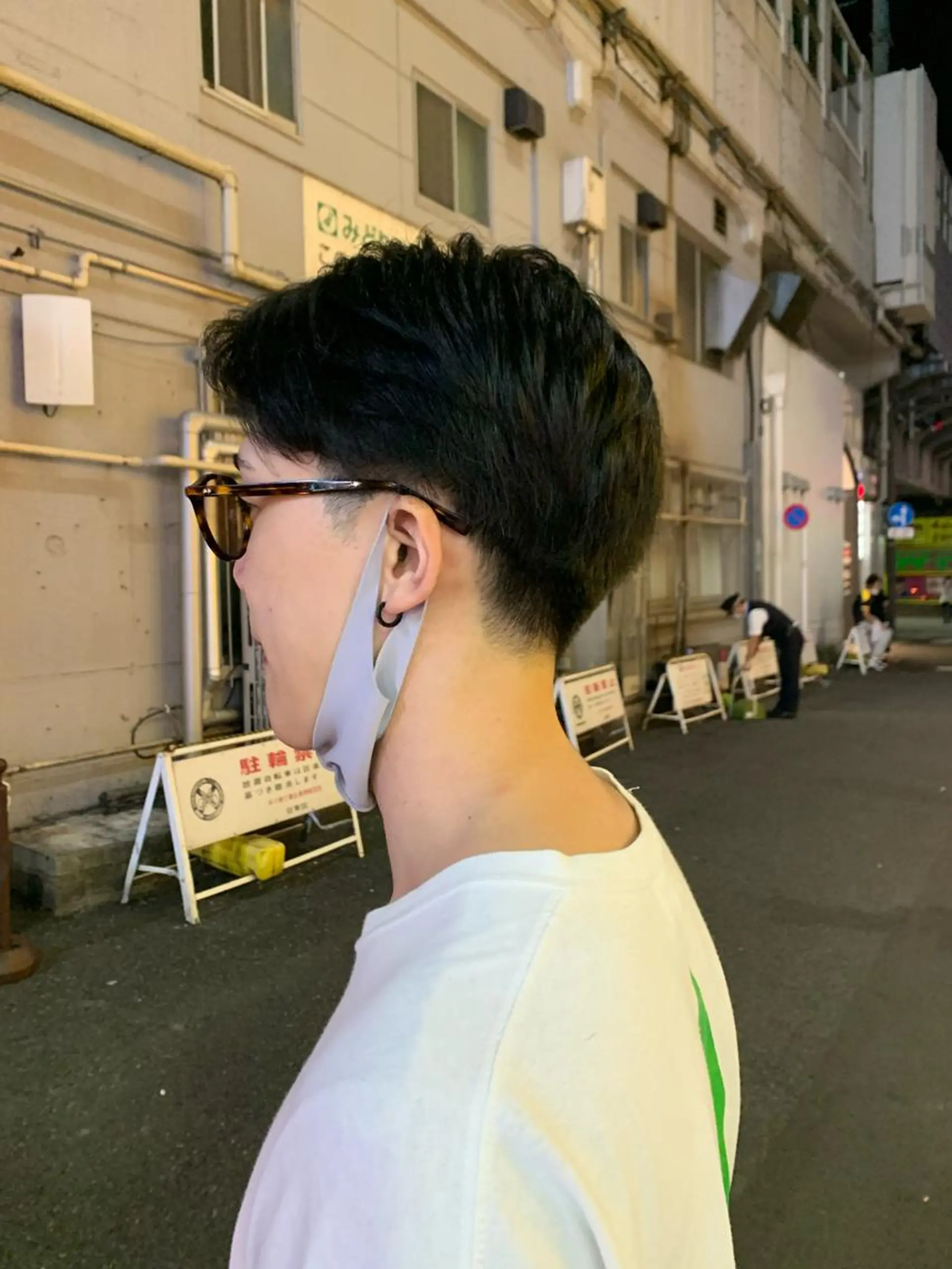 メンズ ツーブロック 栗原 周太郎のヘアスタイル