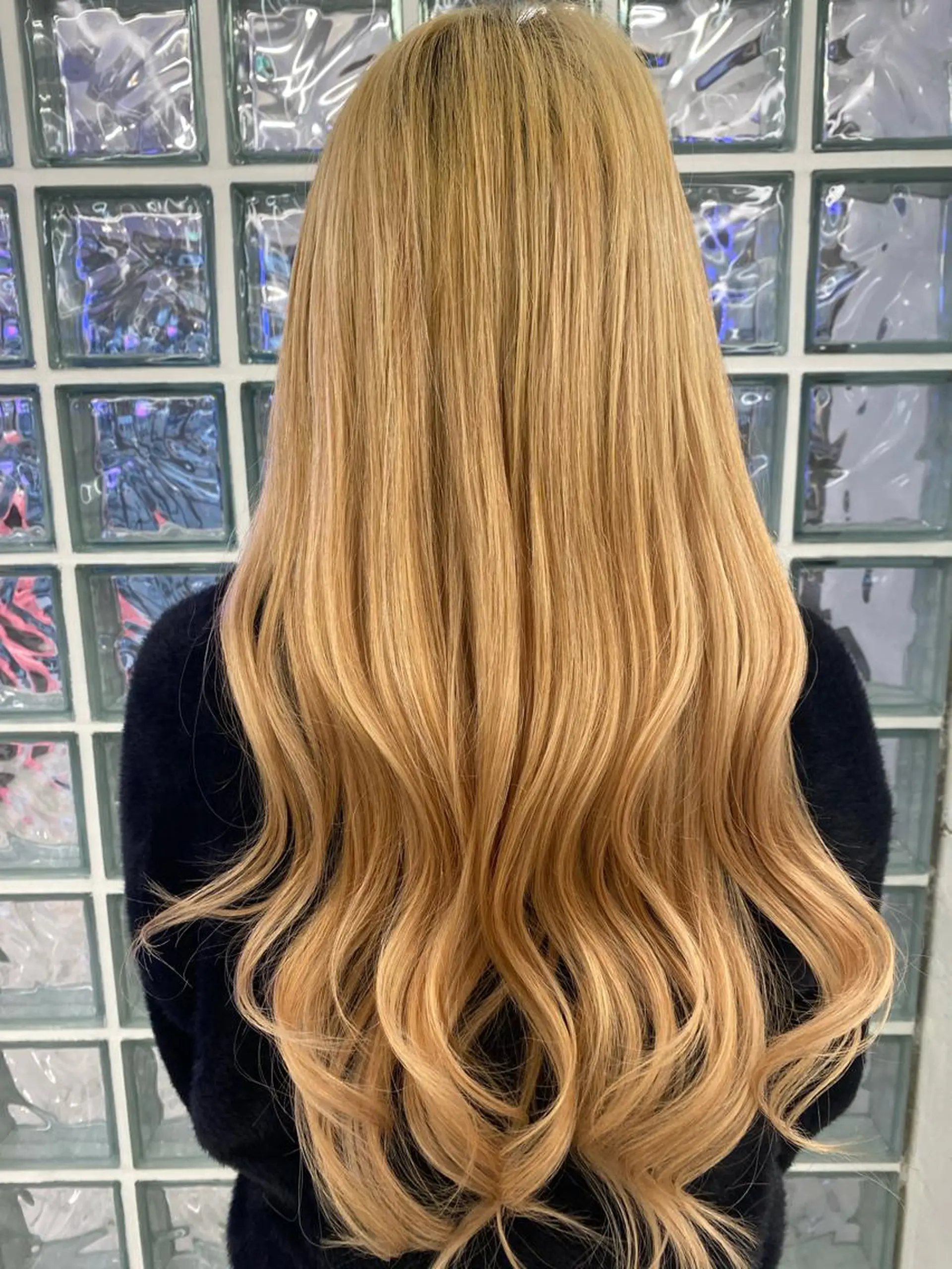 ロング エクステ 中村 海星のヘアスタイル