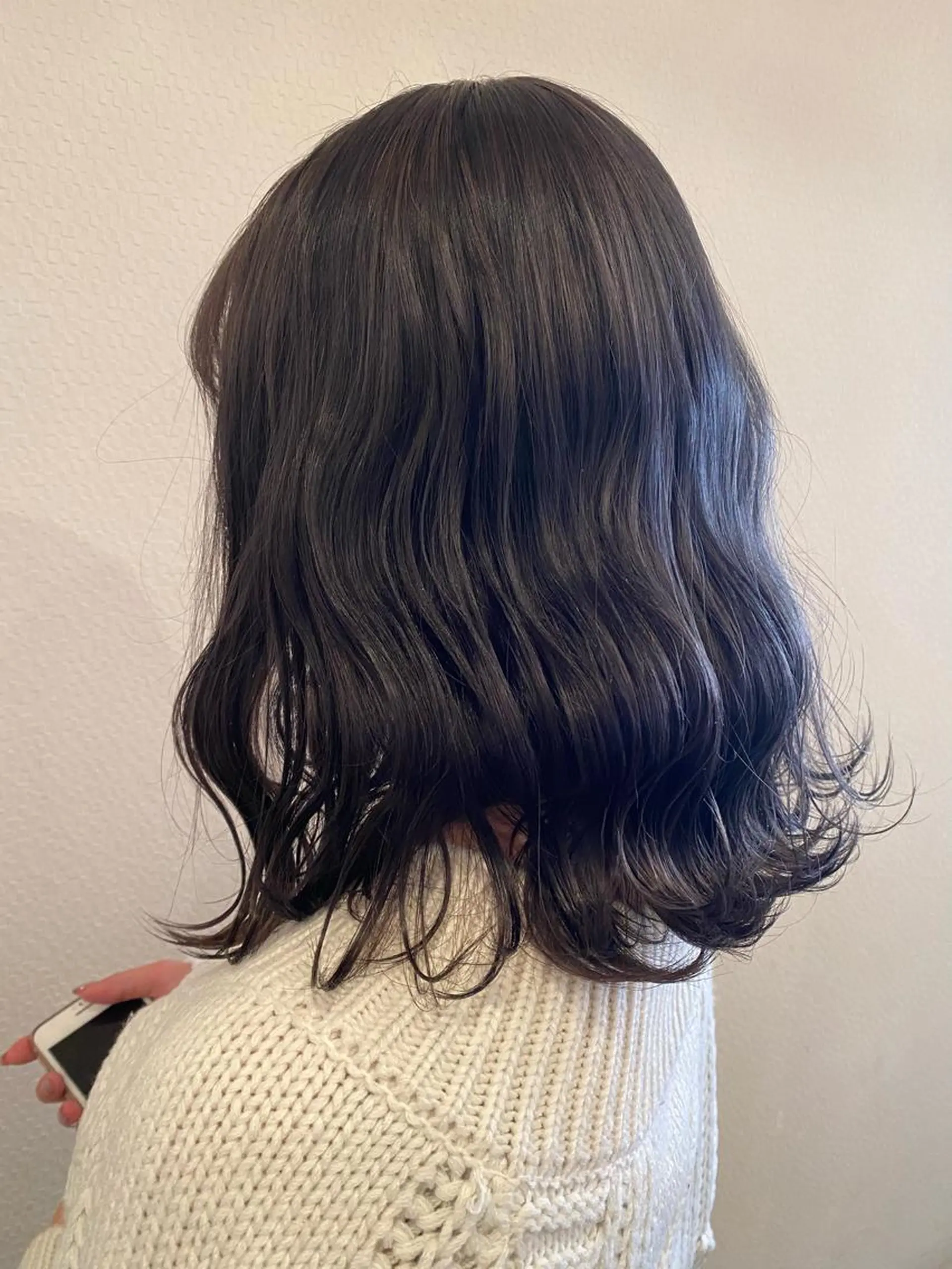 ミディアム カラー いまじゅく あおいのヘアスタイル
