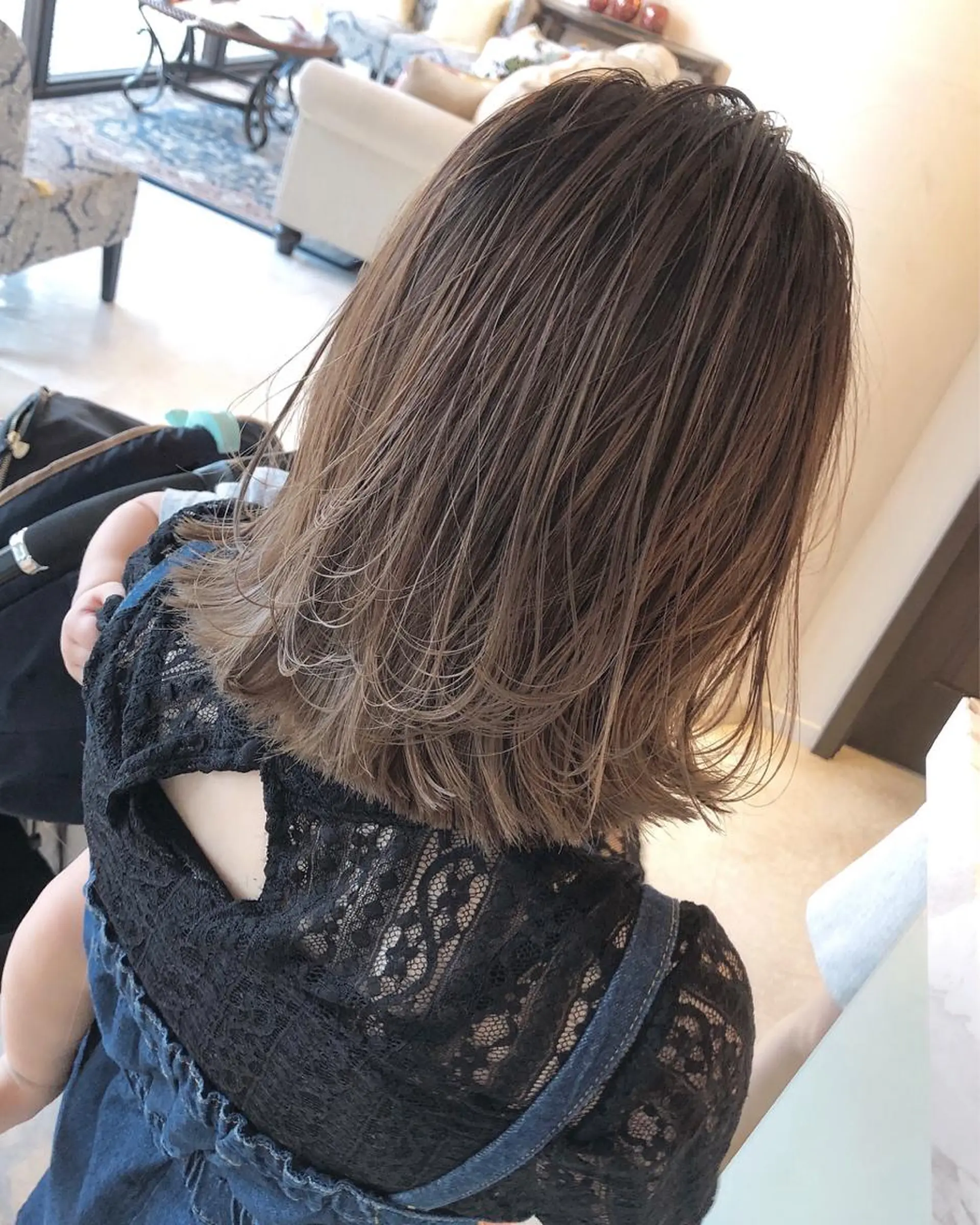 ミディアム カラー パーマ ヘアアレンジ メンズ キッズ ネイル マツエク・マツパ waku岡崎店所属・圧倒的なクォリティ✨ waku 岡崎店のヘアスタイル