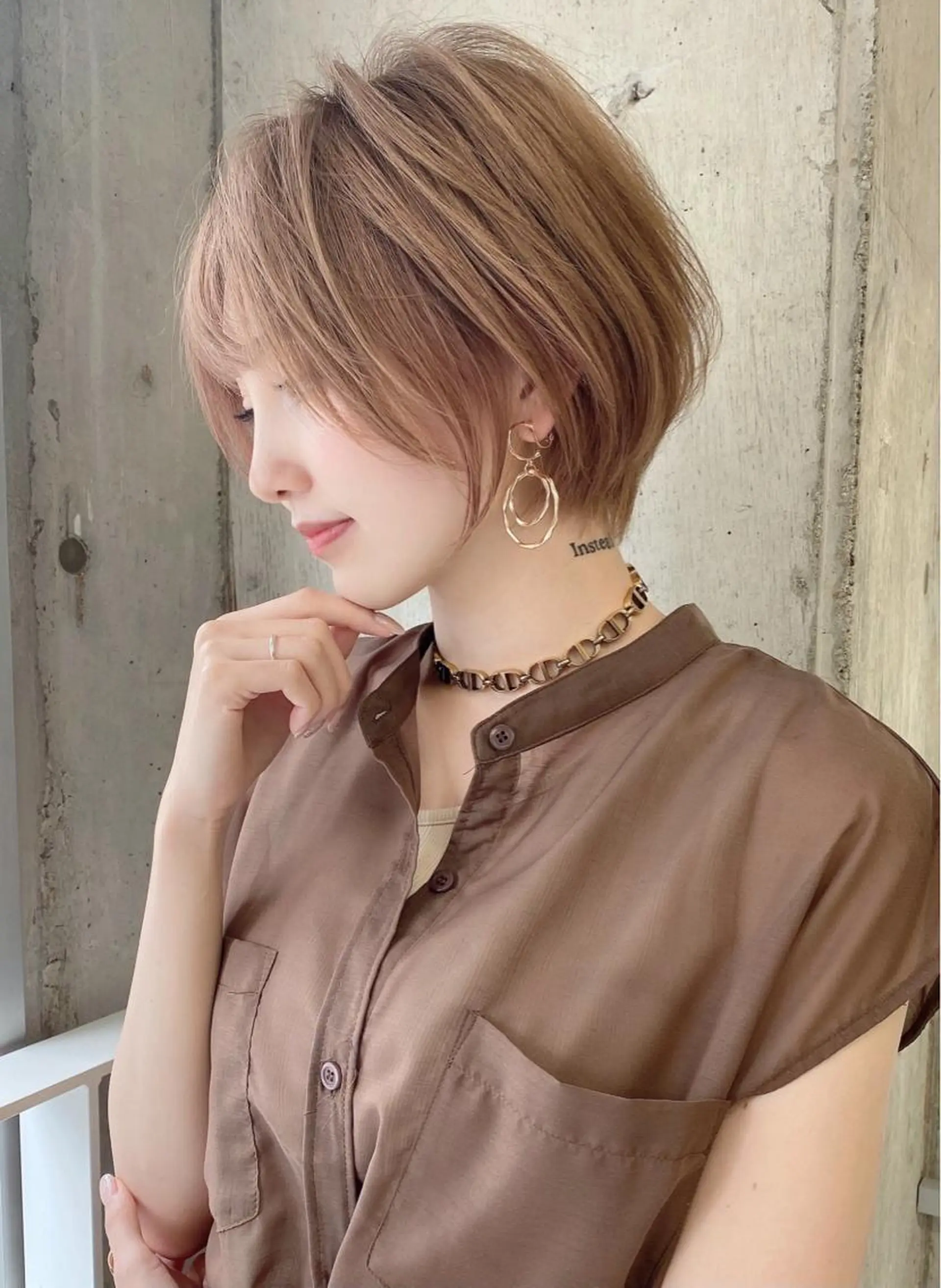 ショート ショートヘア カット ヘアカラー トリートメント 韓国ヘア/髪質改善 /Harunaのヘアスタイル