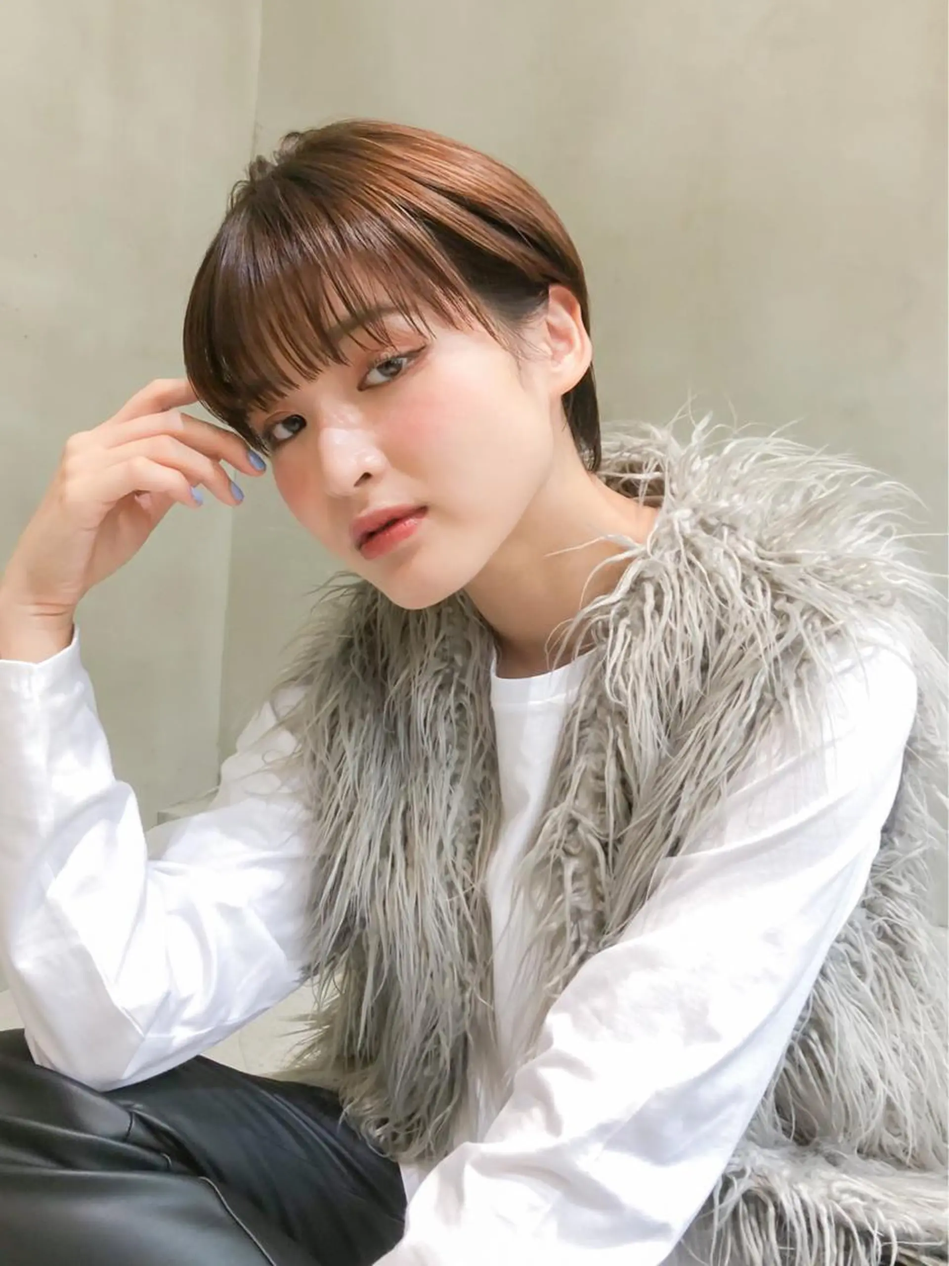 ショート ショートヘア MUSASHI ブリーチカラー◎のヘアスタイル