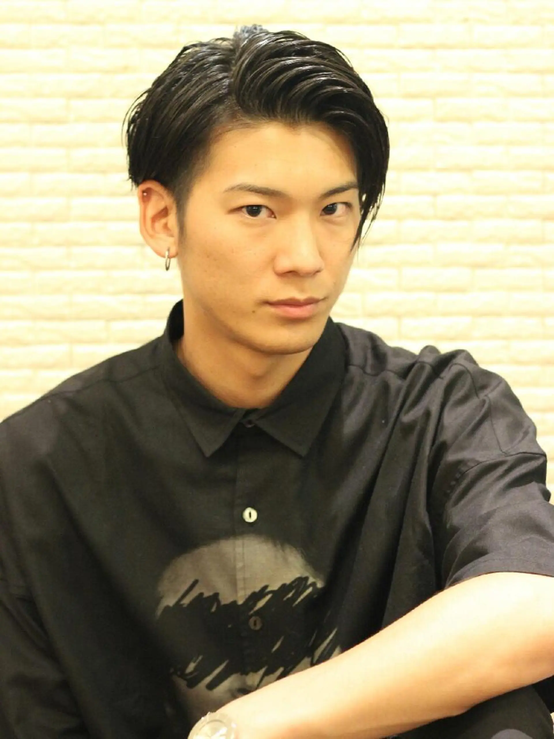 ショート メンズ メンズショート ツーブロック ショートヘア ショートヘア💫 ハイトーン西田拓馬のヘアスタイル