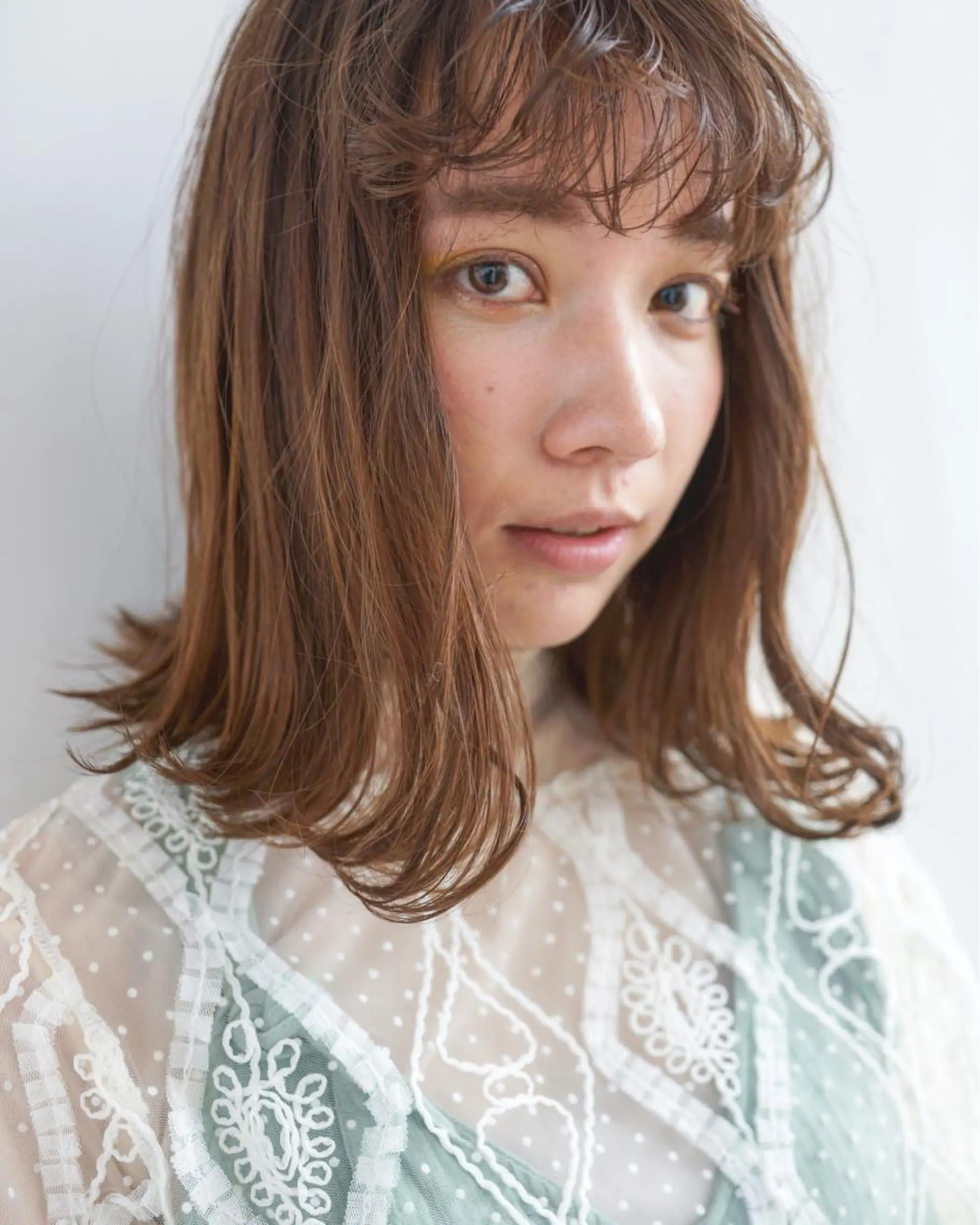 ミディアム カラー LUCAS所属・fuchigami suzunoのヘアスタイル