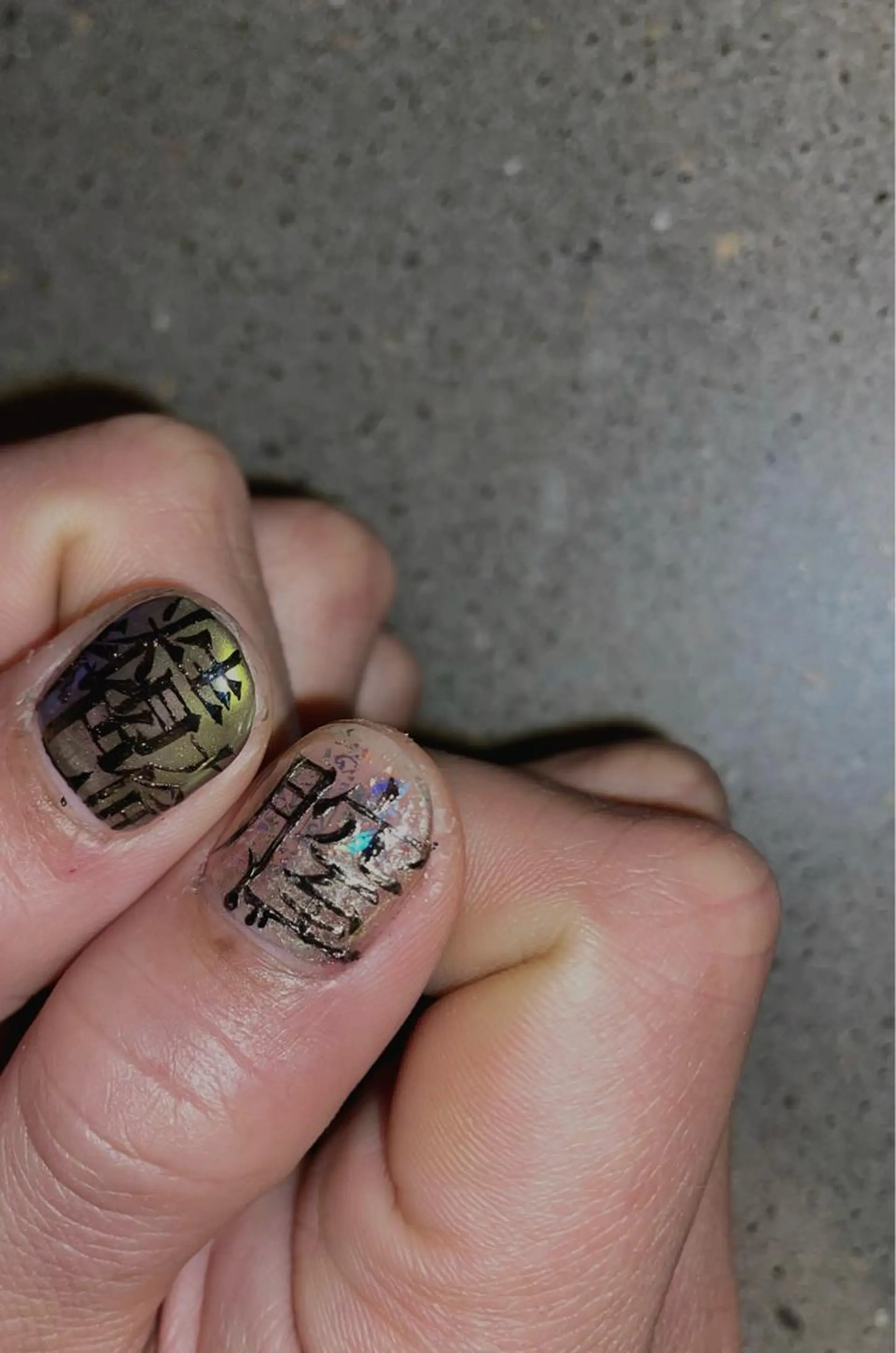 ネイル Spiky とうげ ふうかのネイルデザイン