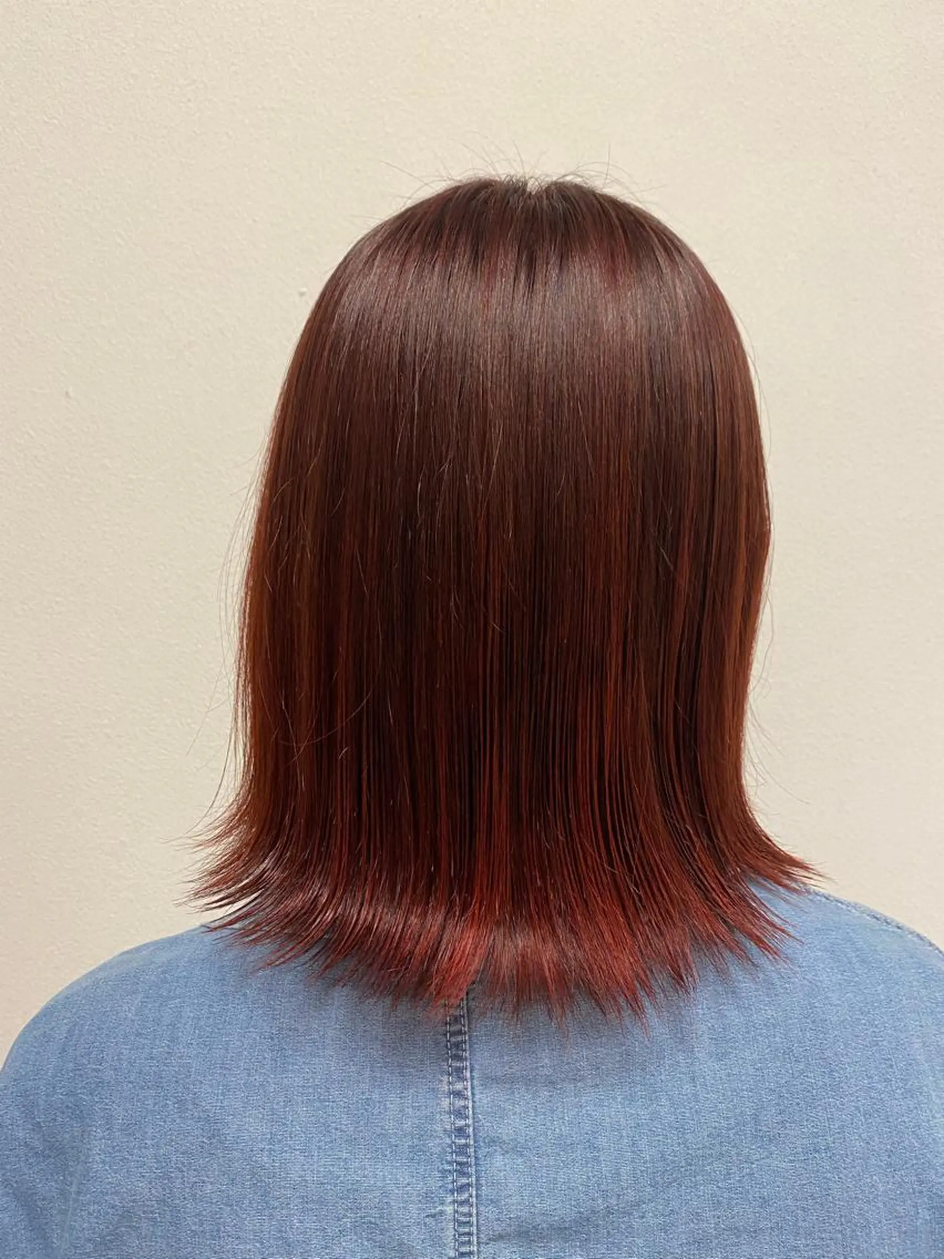 カラー ハイライトカラー the BRIDGE 加藤みのりのヘアスタイル