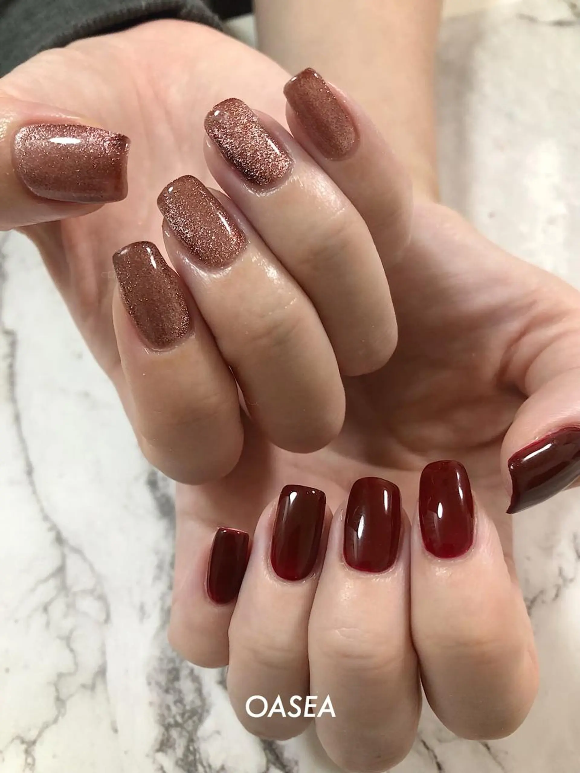 ネイル ハンドネイル 🌞💜 KAORI 🌴のネイルデザイン