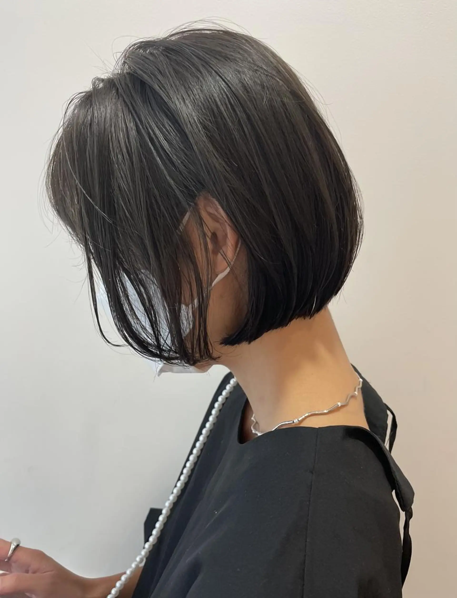 ショート ボブ🍊暖色カラー 浅草【Bob美容師】のヘアスタイル