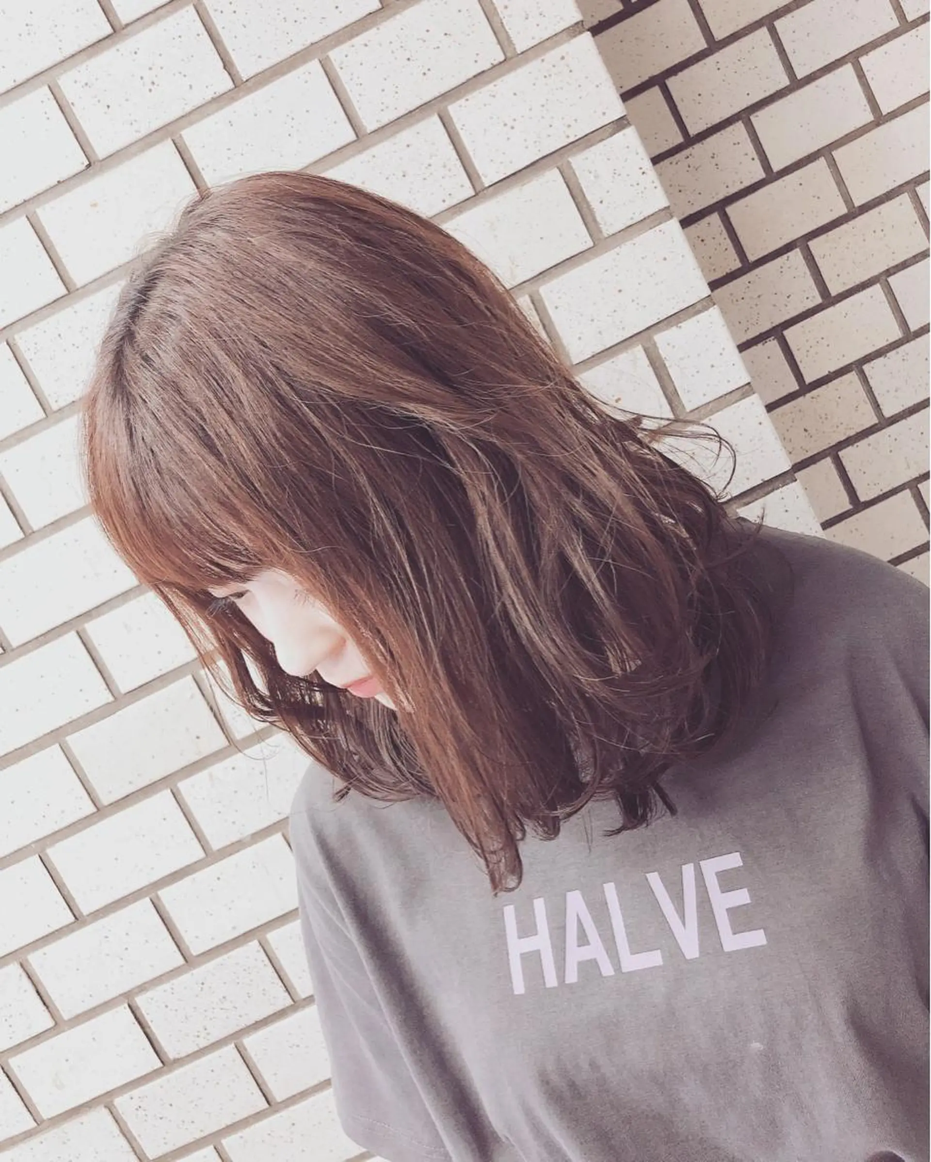 セミロング hair &eye LAWE.店長のヘアスタイル