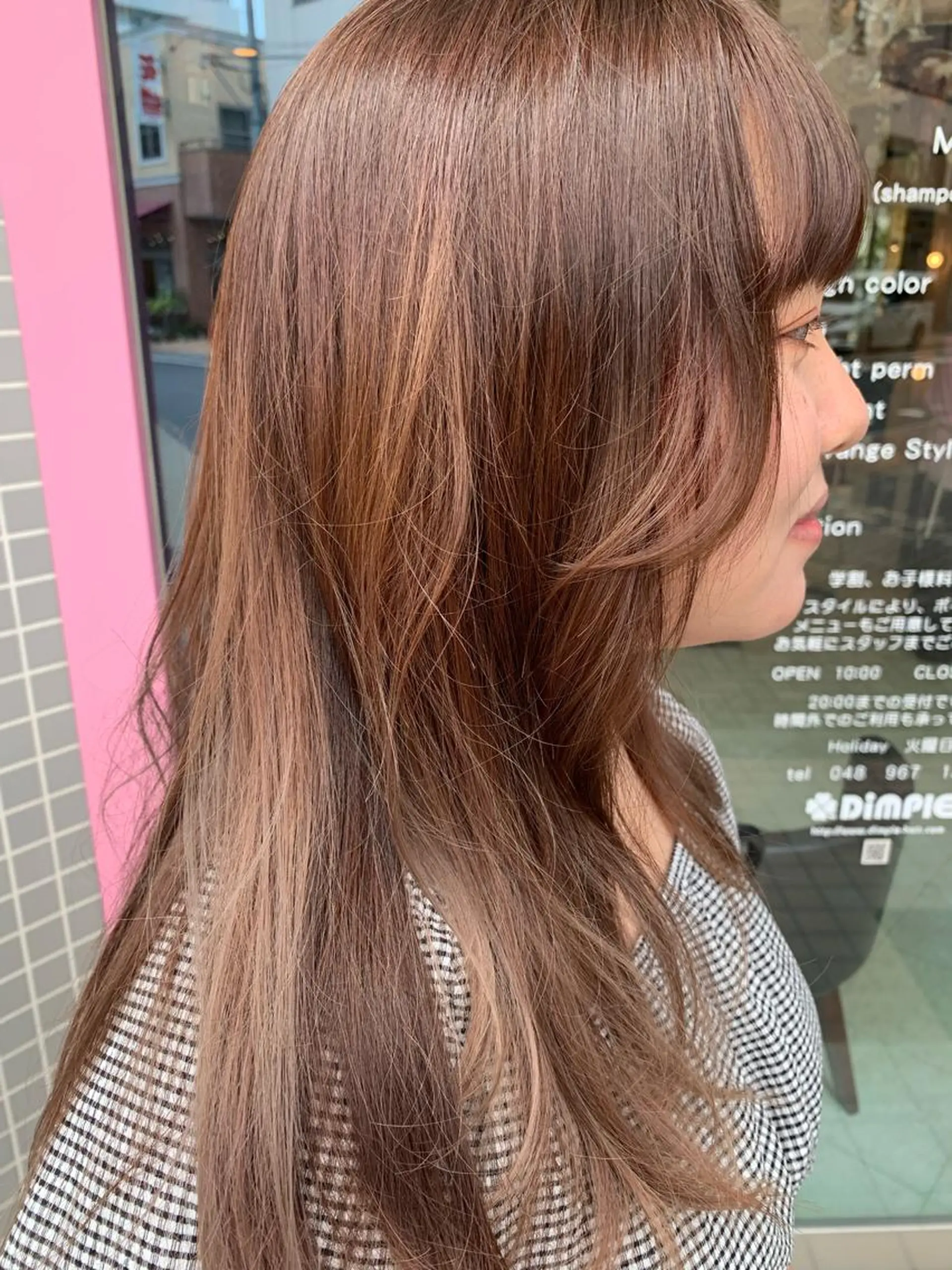 ロング カラー ヘアカラー トリートメント ヘアセット DiMPlE  ディンプル所属・🌸スタイリスト 山浦美恵のヘアスタイル