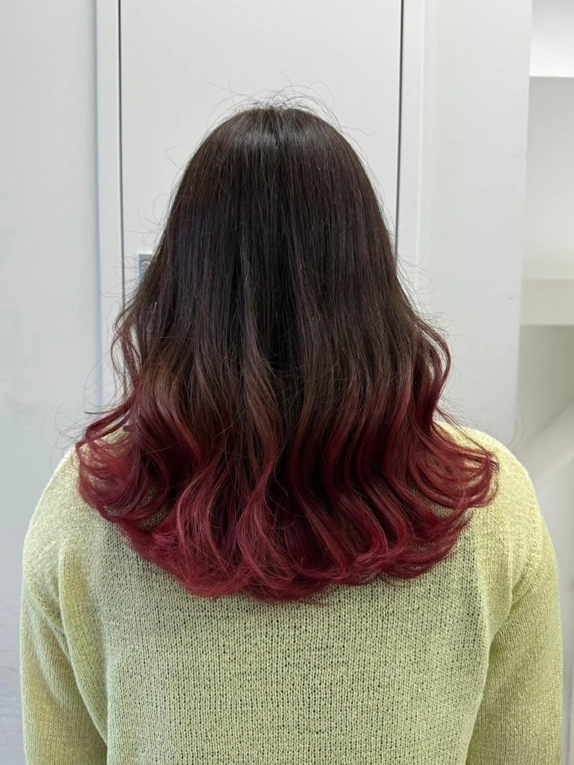 ミディアム アッシュ ボブ 髪質改善 【公式】amble luxe 中野のヘアスタイル